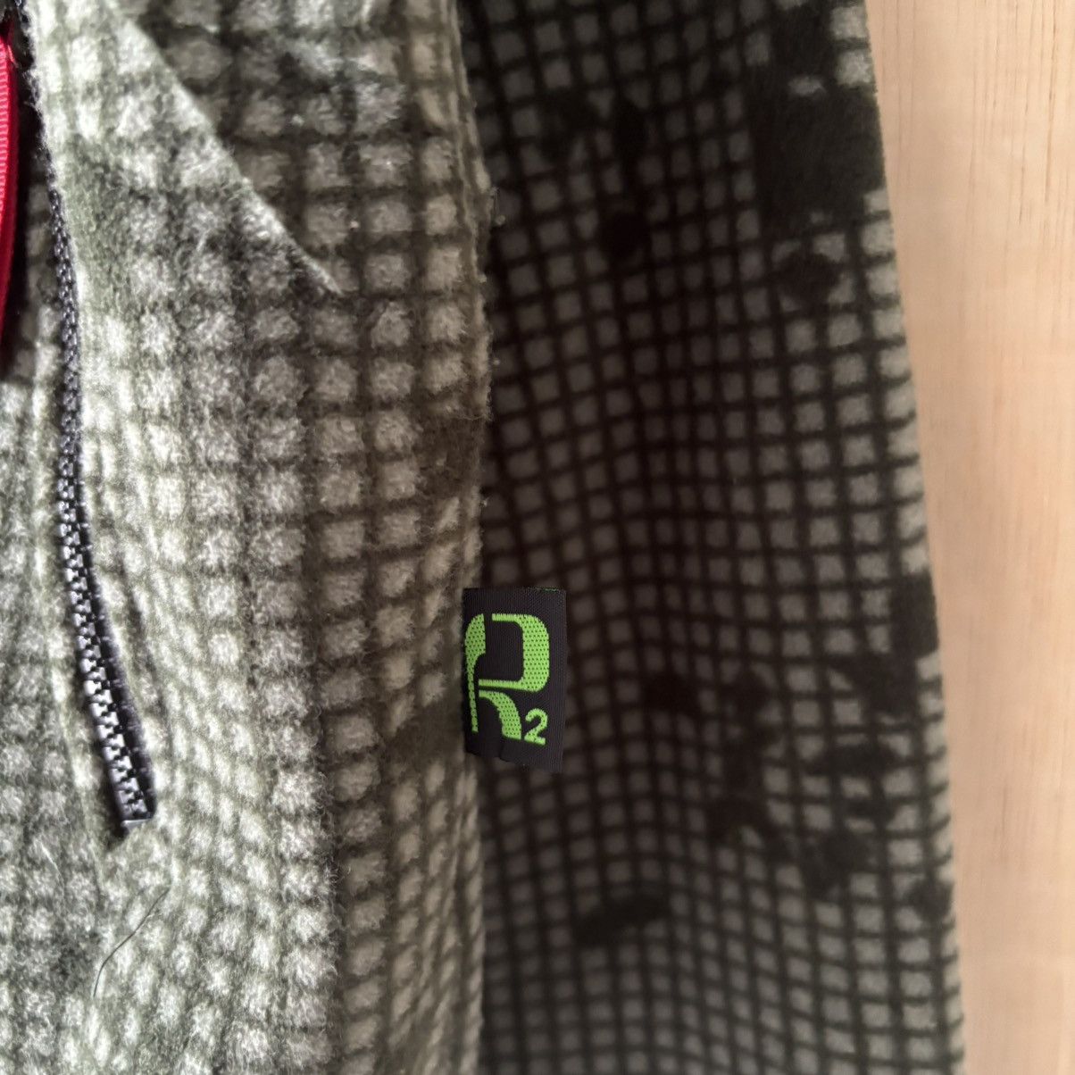 291295=Homme 291295=Homme Digital Night Camo Fleece Anorak Jacket Size US M / EU 48-50 / 2 - 6 Thumbnail