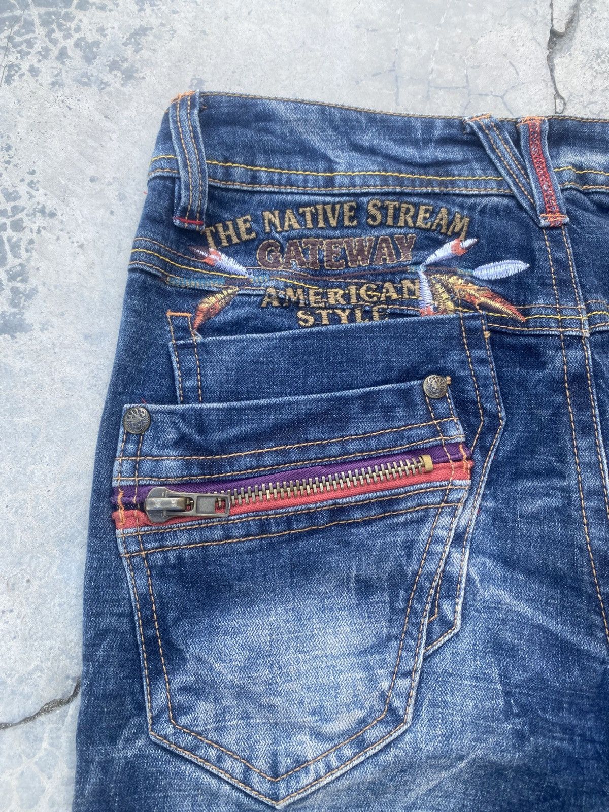 Japanese Brand PLYMTONE Indian Jeans Size US 30 / EU 46 - 8 Thumbnail