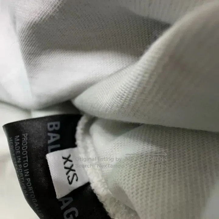 Balenciaga Balenciaga Distressed Logo Hoodie in Sky Blue. Size US XXS / EU 40 - 2 Thumbnail