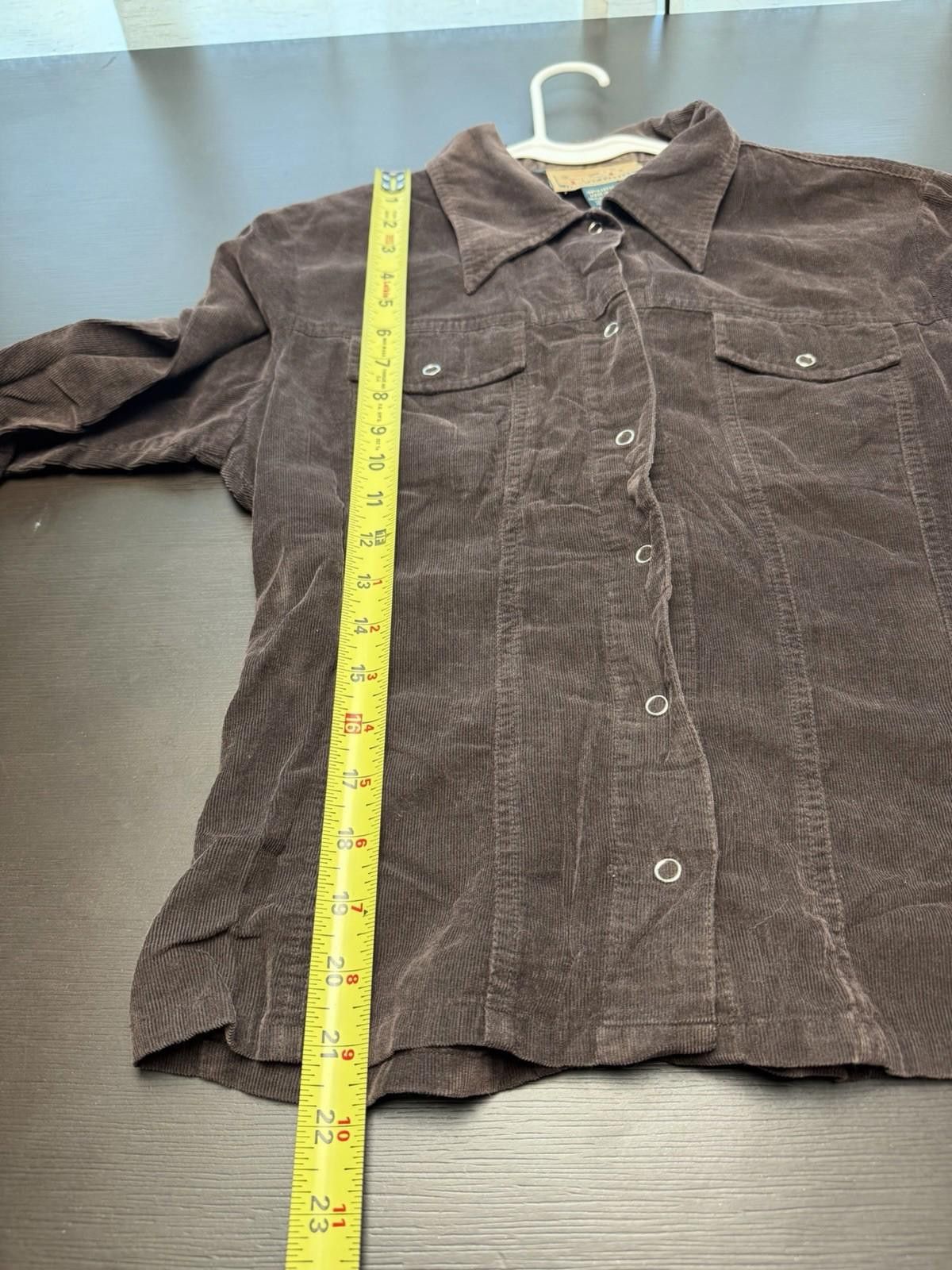 Express Vintage Express Brown Corduroy Western Snap Jacket USA M Size M / US 6-8 / IT 42-44 - 4 Thumbnail
