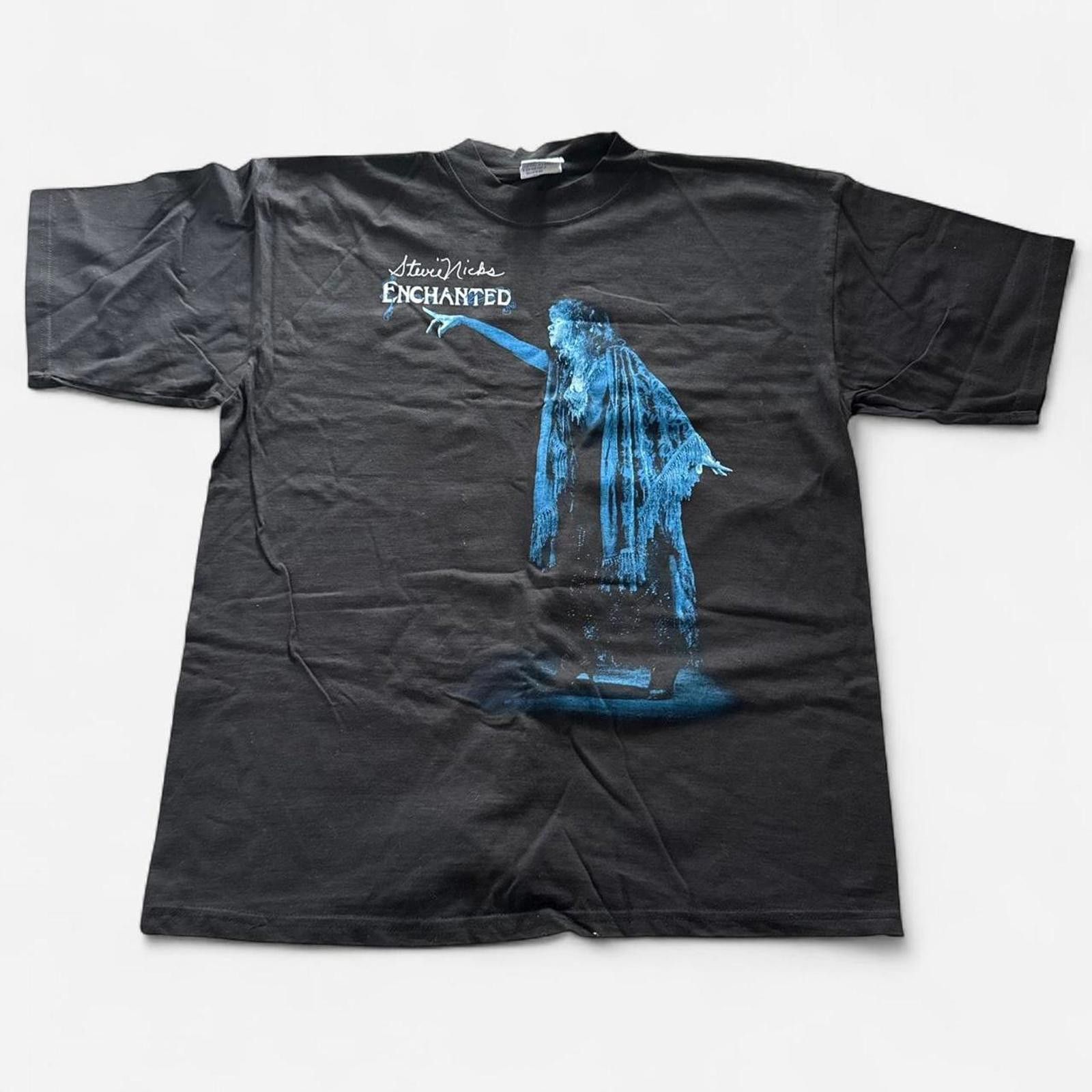 Other Vintage 1998 Stevie Nicks Enchanted Tour Black Shirt Size US L / EU 52-54 / 3 - 1 Thumbnail