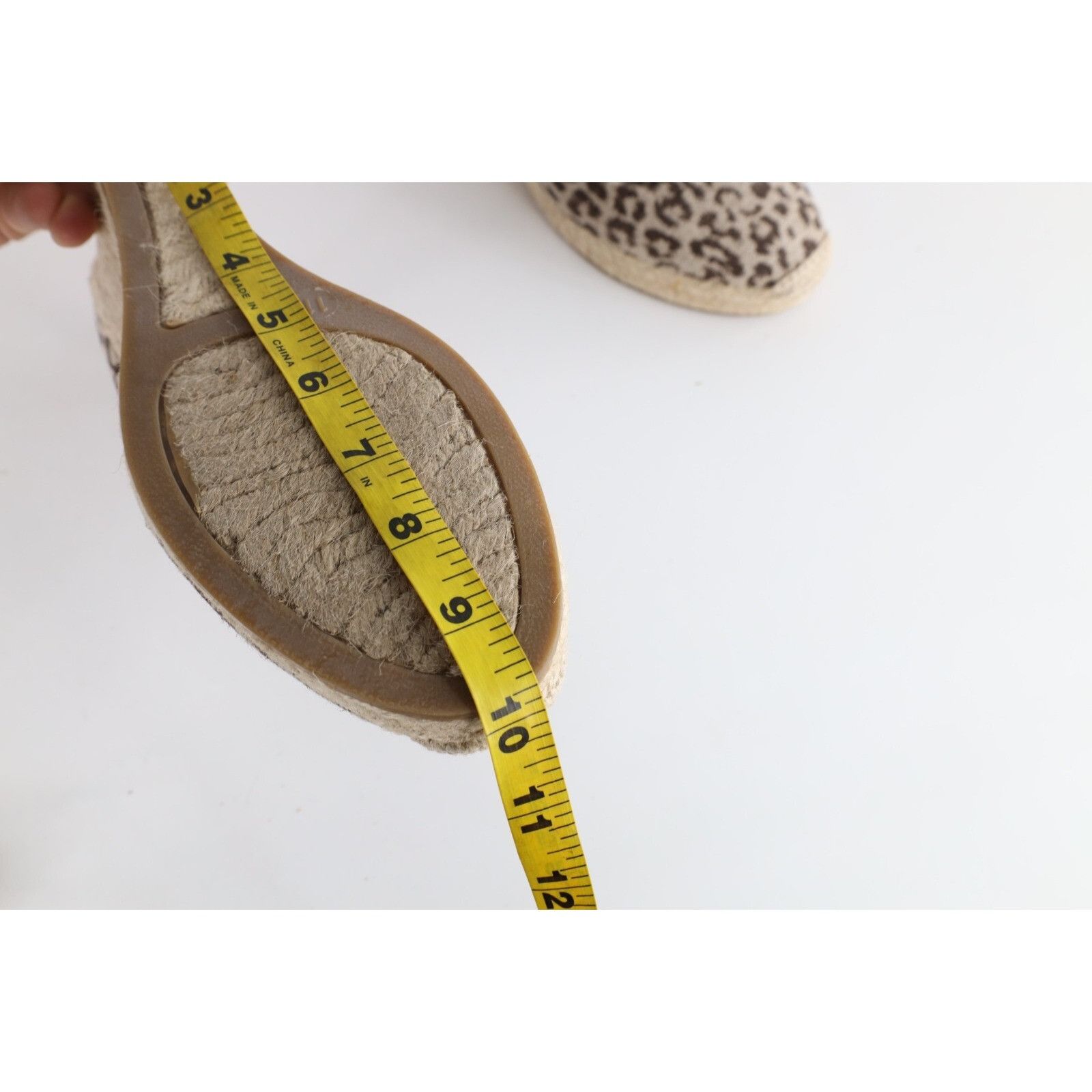 J.Crew J Crew Leopard Print Roped Espadrilles Wedges Shoes Size US 11 / IT 41 - 12 Thumbnail
