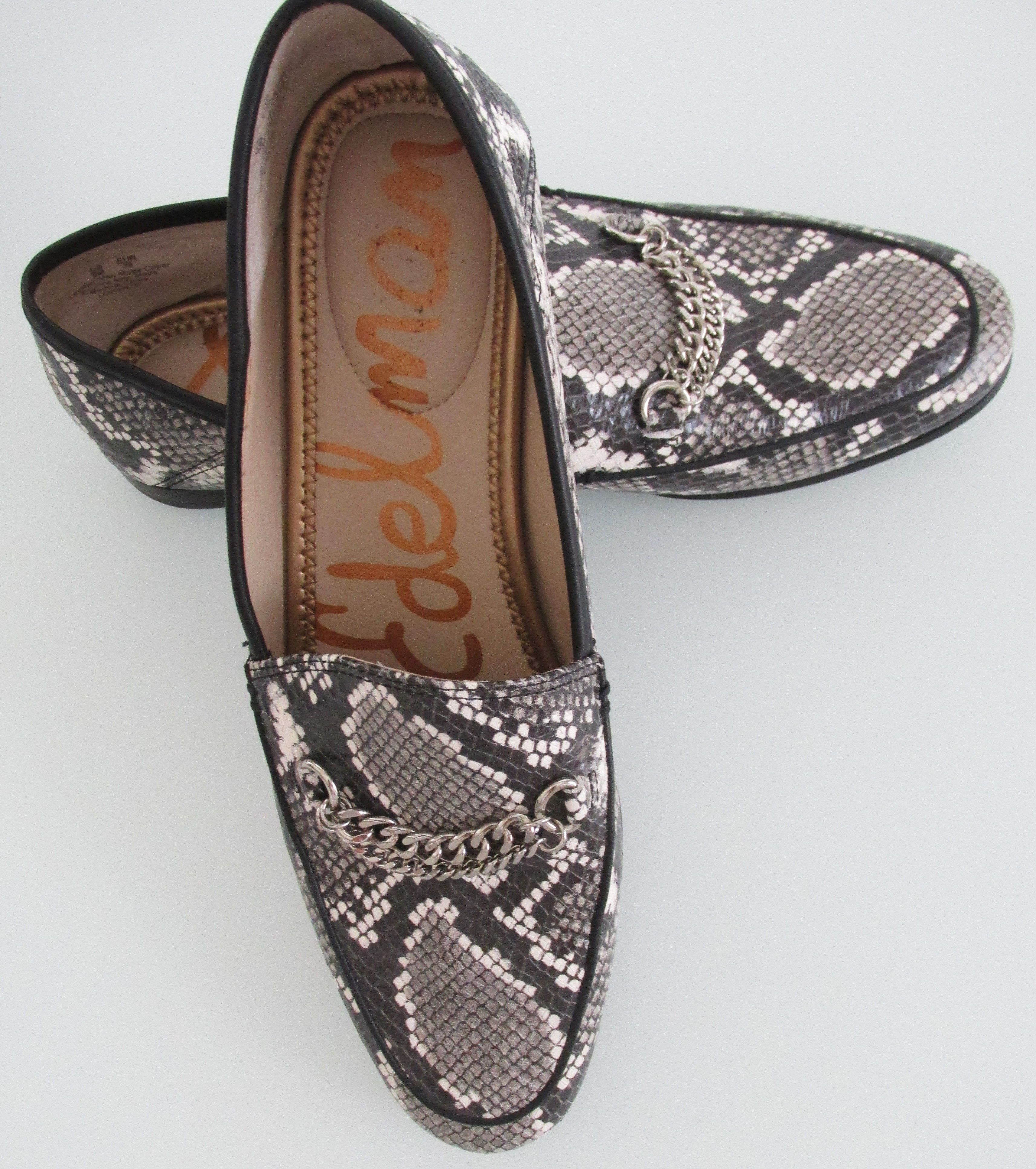 Sam Edelman Sam Edelman Women's Reptile Print Loafers Size 9M Size US 9 / IT 39 - 2 Thumbnail