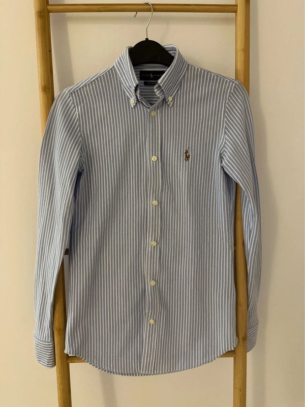 Ralph Lauren Ralph Lauren shirt white blue luxury comfortable unique Size US XS / EU 42 / 0 - 3 Thumbnail