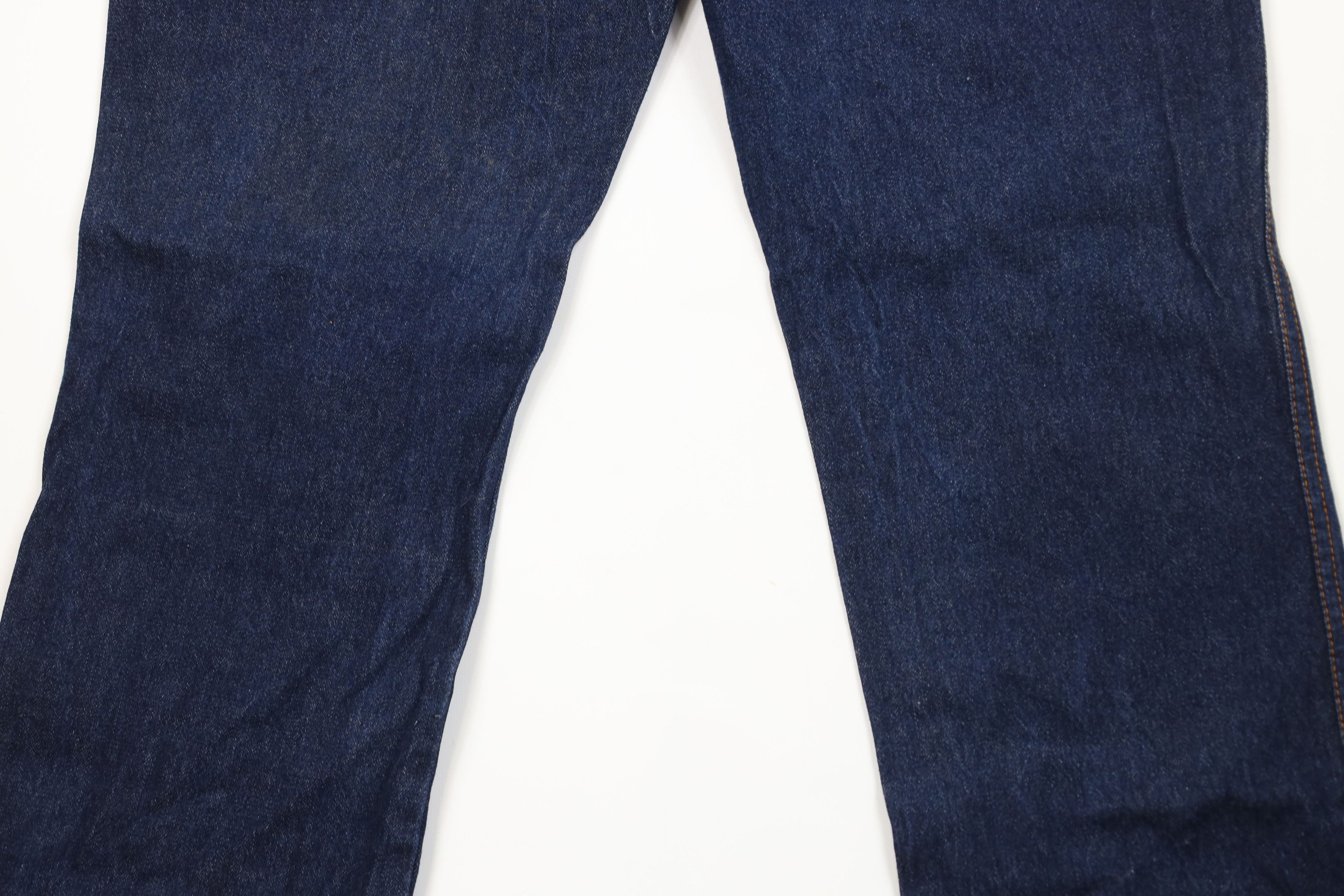 Vintage Vintage 70s Streetwear Flared Wide Leg Denim Jeans Blue USA Size US 34 / EU 50 - 12 Thumbnail