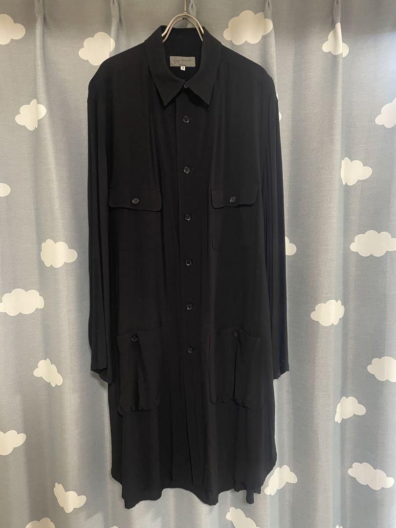 Yohji Yamamoto yohji yamamoto pour homme gathered shirt Size US M / EU 48-50 / 2 - 1 Thumbnail