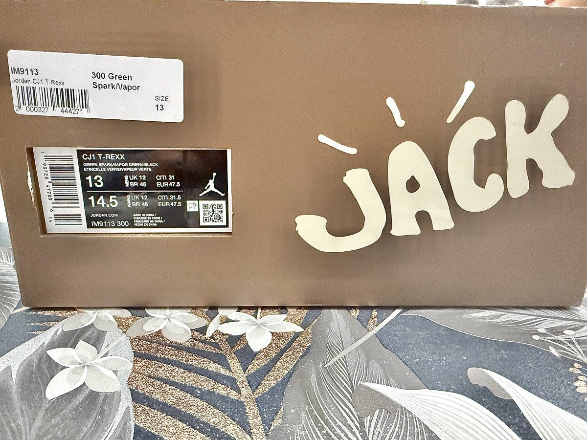 Jordan Brand × Travis Scott Jordan Jumpman Jack TR Travis Scott Green Spark US 13 Size US 13 / EU 46 - 11 Thumbnail