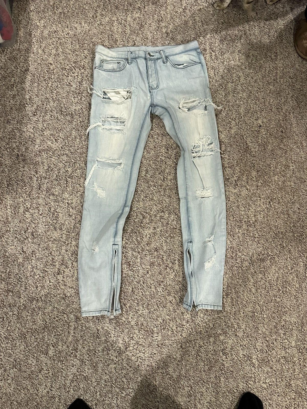 MNML MNML Jeans Ripped Size US 32 / EU 48 - 1 Thumbnail