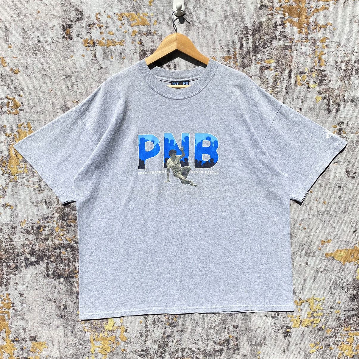 Vintage Vintage PNB Nation Hip Hop Shirt Bachit Spellout PNB Size US XL / EU 56 / 4 - 1 Thumbnail
