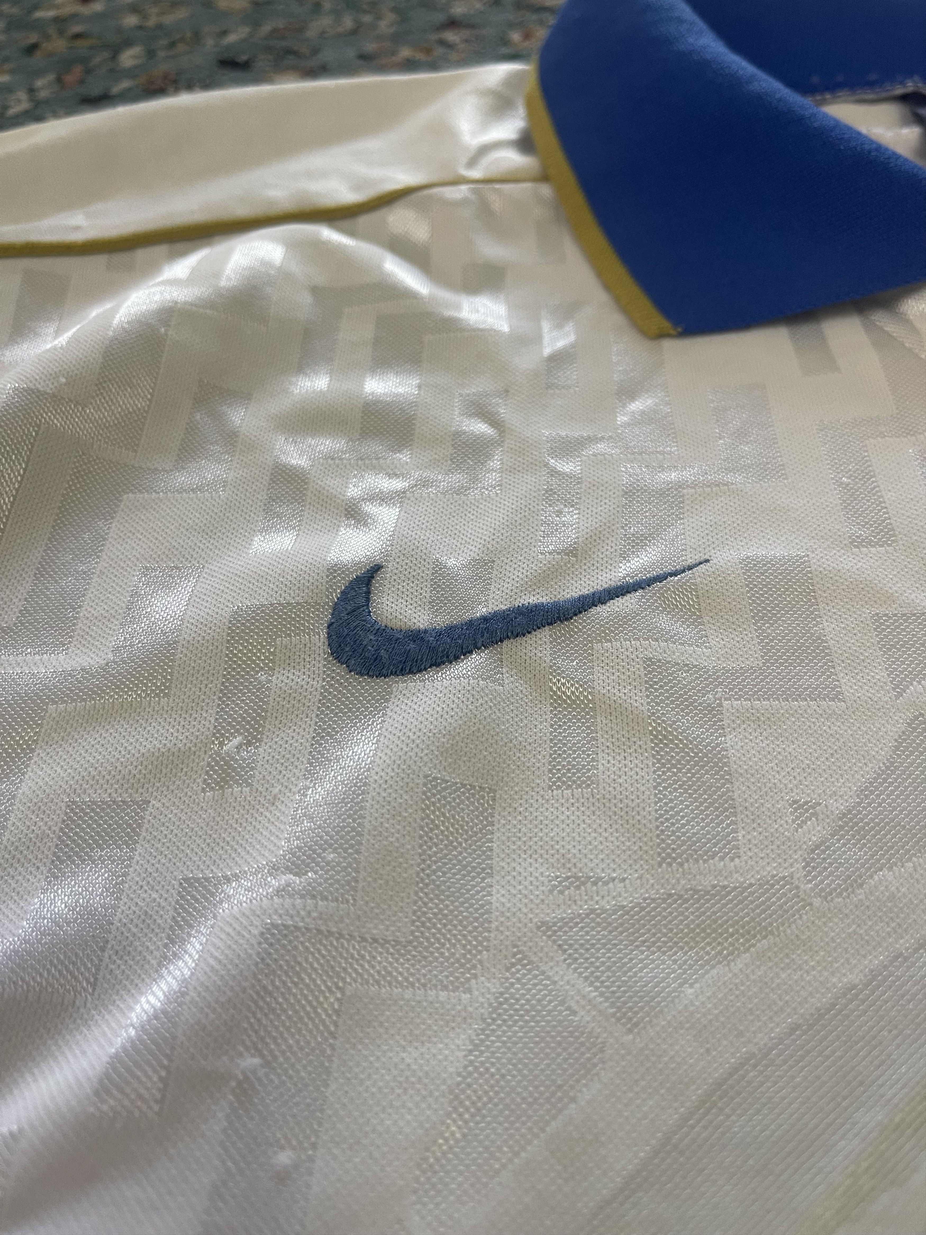 Nike Vintage 1996 Italy Jersey Made in Gt. Britain Size US L / EU 52-54 / 3 - 7 Thumbnail