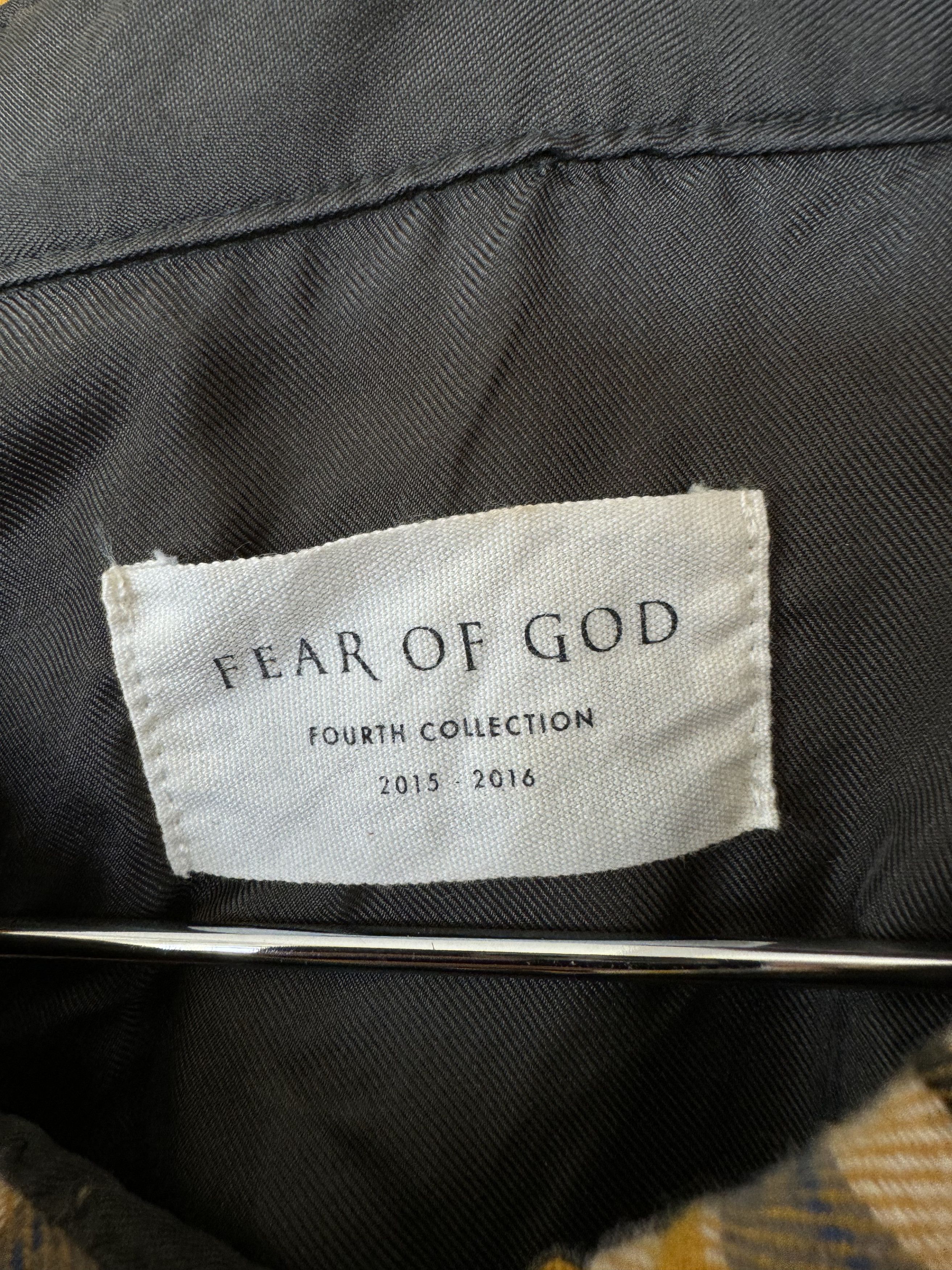 Fear of God Fear Of God Flannel Cut Off Size US XL / EU 56 / 4 - 6 Thumbnail