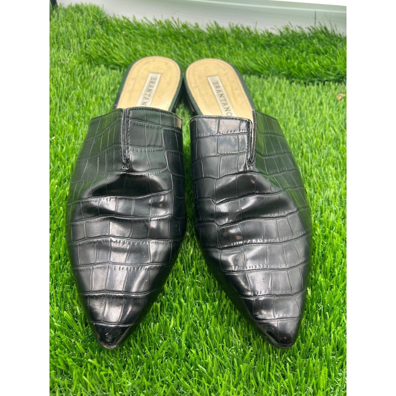 Other Brantano Pointed Toe BlackSlip On Mule Slides size 8 Size US 8 / IT 38 - 2 Thumbnail