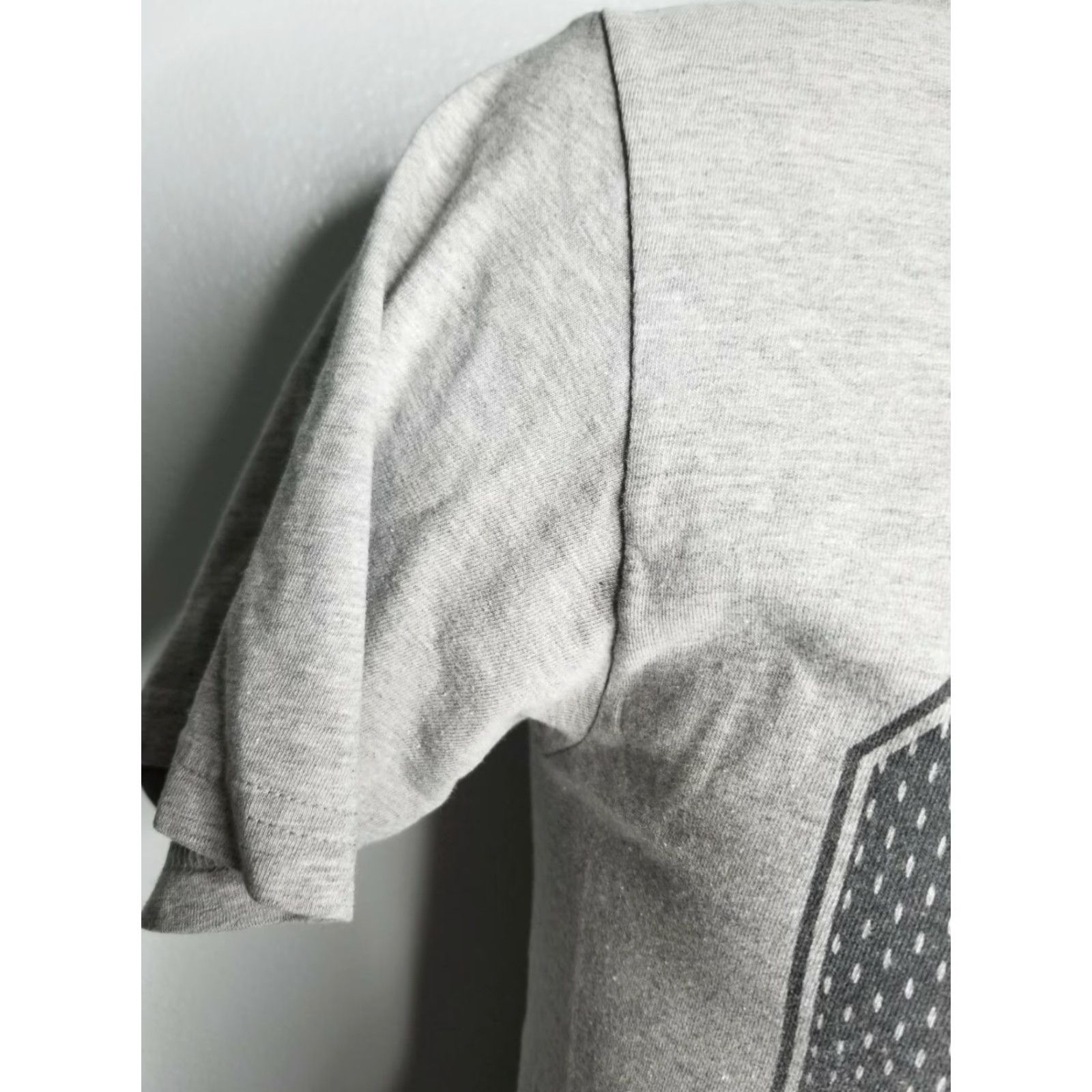Doublet VINTAGE Stussy T-Shirt Jersey 90s Spellout Double Sided Mens S Gray 90s Distressed Regular Fit Crew Neck Summer Spring Mens Size US S / EU 44-46 / 1 - 4 Thumbnail