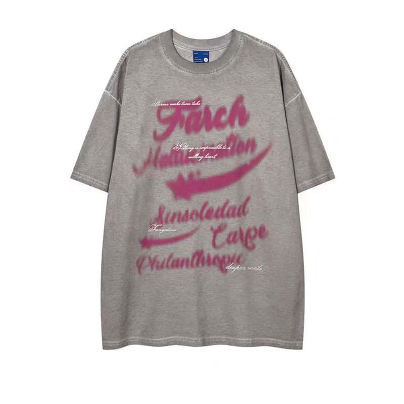 Japanese Brand × Vintage Vintage High Street Hip Hop Loose T-Shirt Size US XL / EU 56 / 4 - 1 Thumbnail