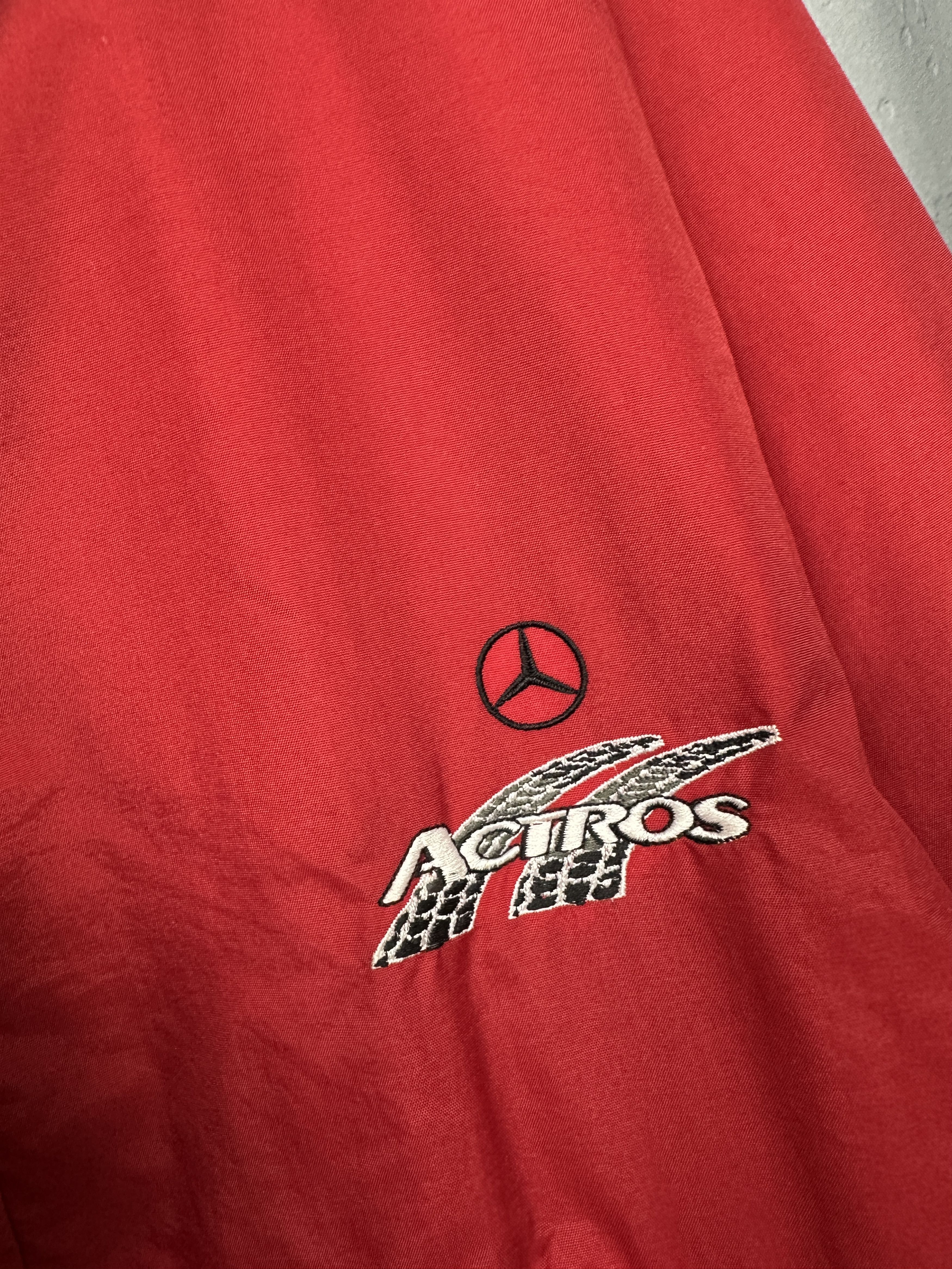 Mercedes-Benz Mercedes-Benz Actros 90s Vintage Trucks Racing Jacket Size US XXL / EU 58 / 5 - 3 Thumbnail