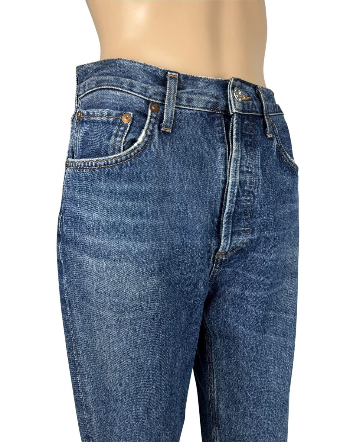Agolde Agolde Los Angeles Riped Jeans Crop size 25 Size 25" / US 0 / IT 36 - 8 Thumbnail