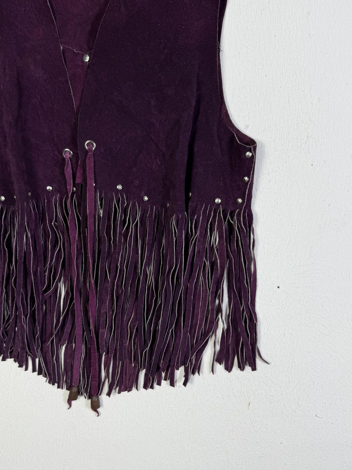 Vintage Sullivan Abuquerque Fringed Suede Size US M / EU 48-50 / 2 - 4 Thumbnail