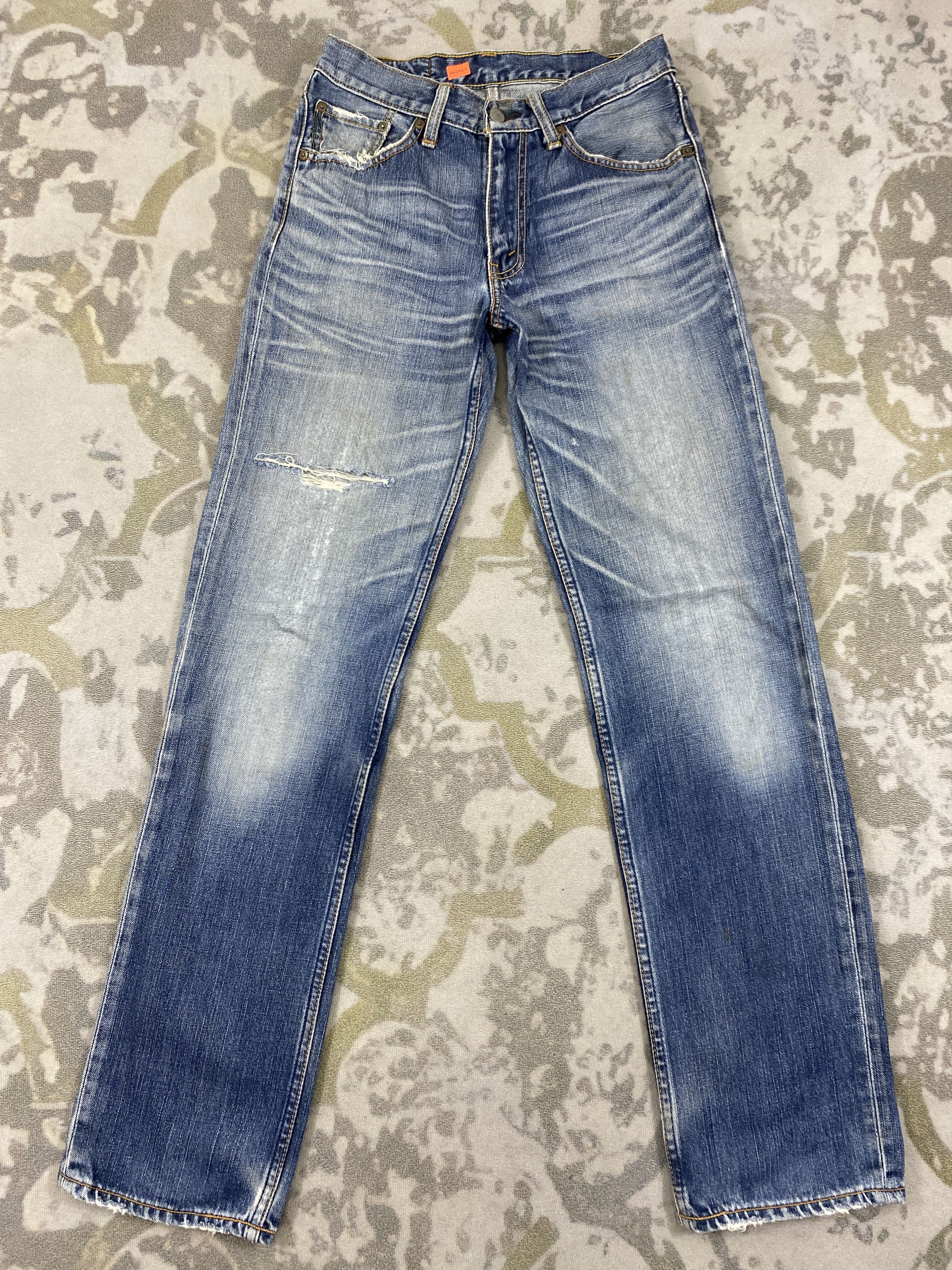 Levi's Distressed Blue Vintage Levi's 702 Jeans 29x32.5- JN3847 Size US 29 - 1 Thumbnail