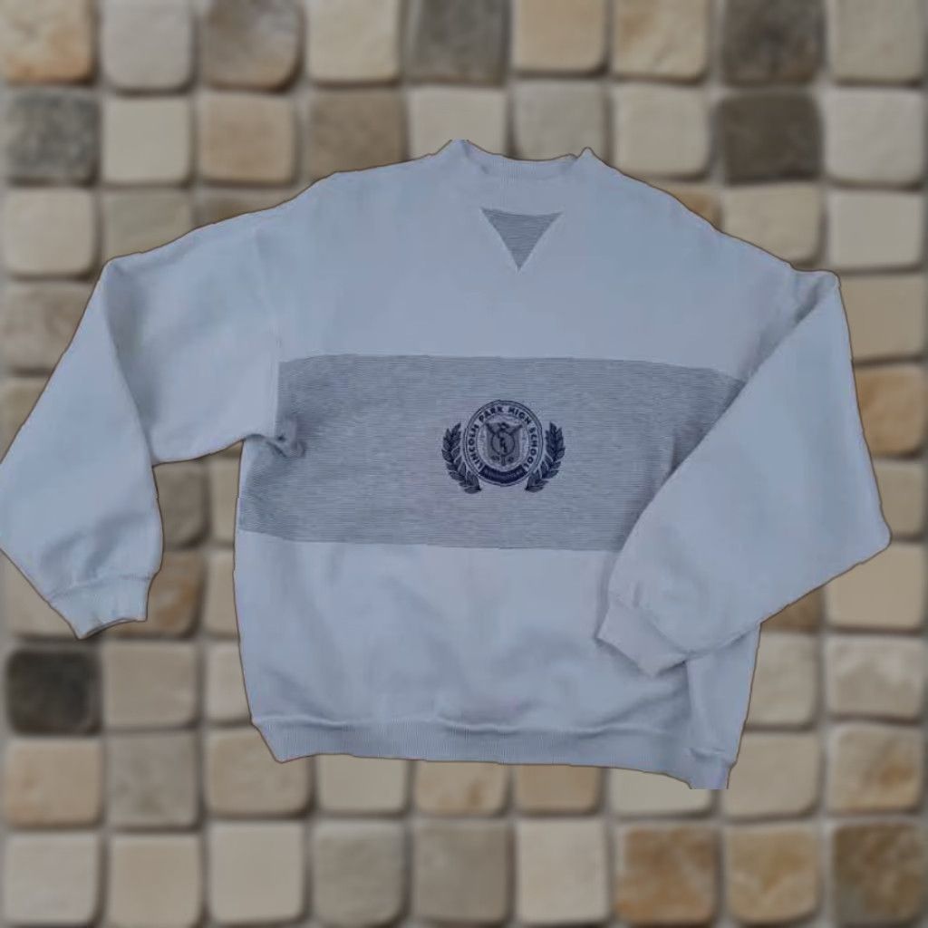 Velva Sheen VINTAGE Lincoln Park High School Mi. Embroidered Sweatshirt XL Velva Sheen USA Shirt Men Size US XL / EU 56 / 4 - 1 Thumbnail