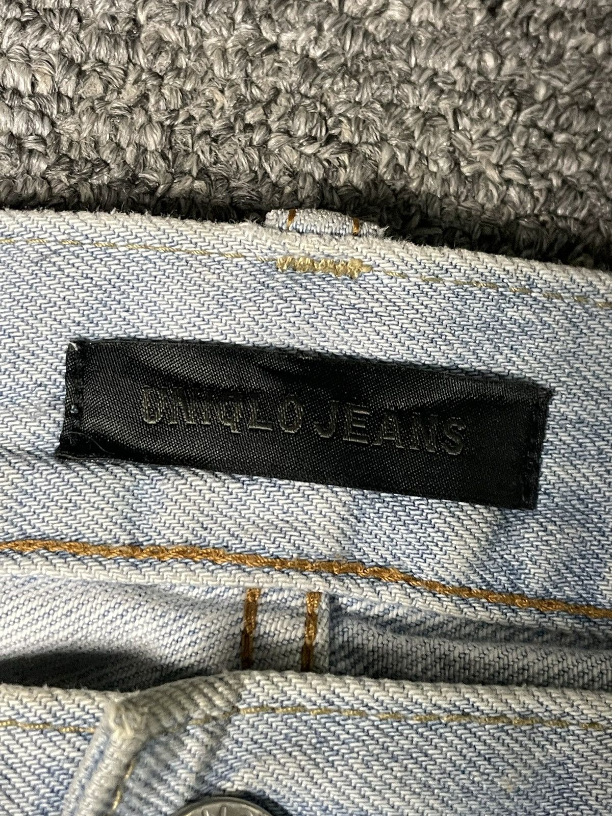 Uniqlo × Vintage UNIQLO Brand Straight Cut Jeans (91) Size US 33 - 5 Thumbnail