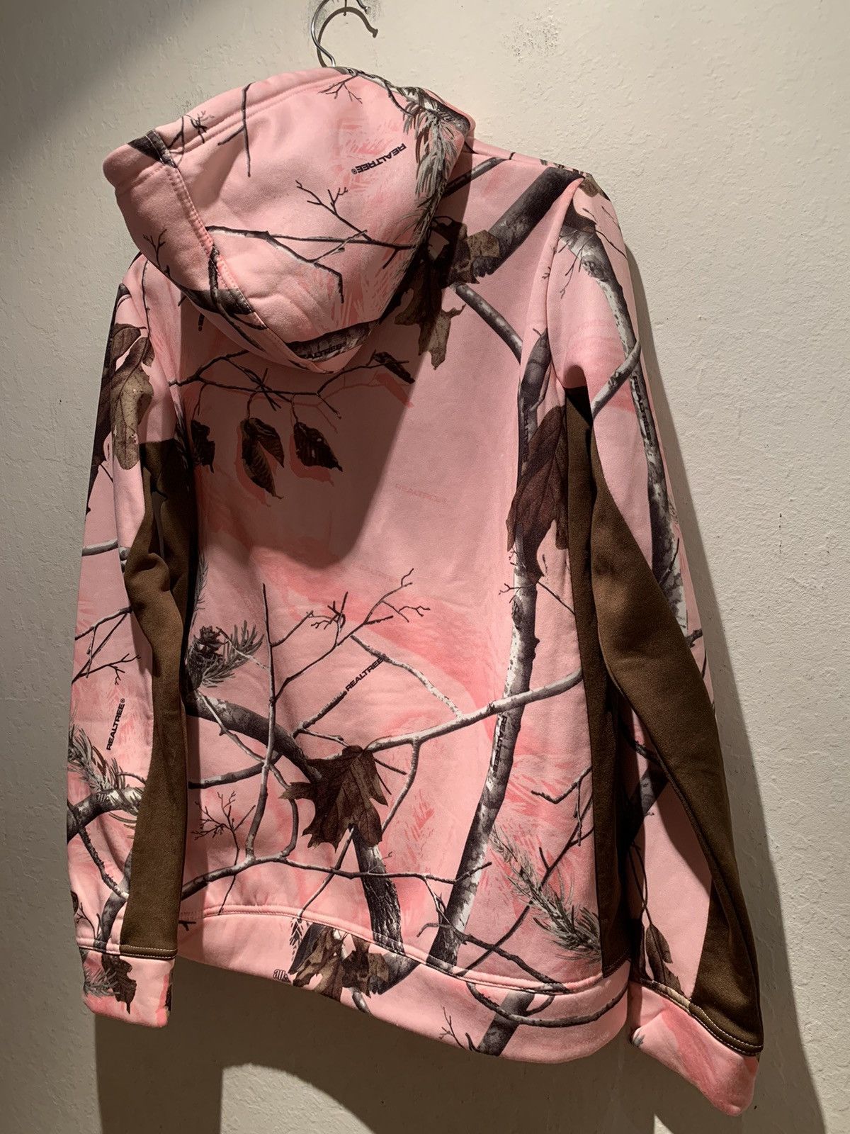 NHL *RARE* San Jose Sharks RealTree Camo Embroidered NHL Hoodie Size L / US 10 / IT 46 - 3 Thumbnail