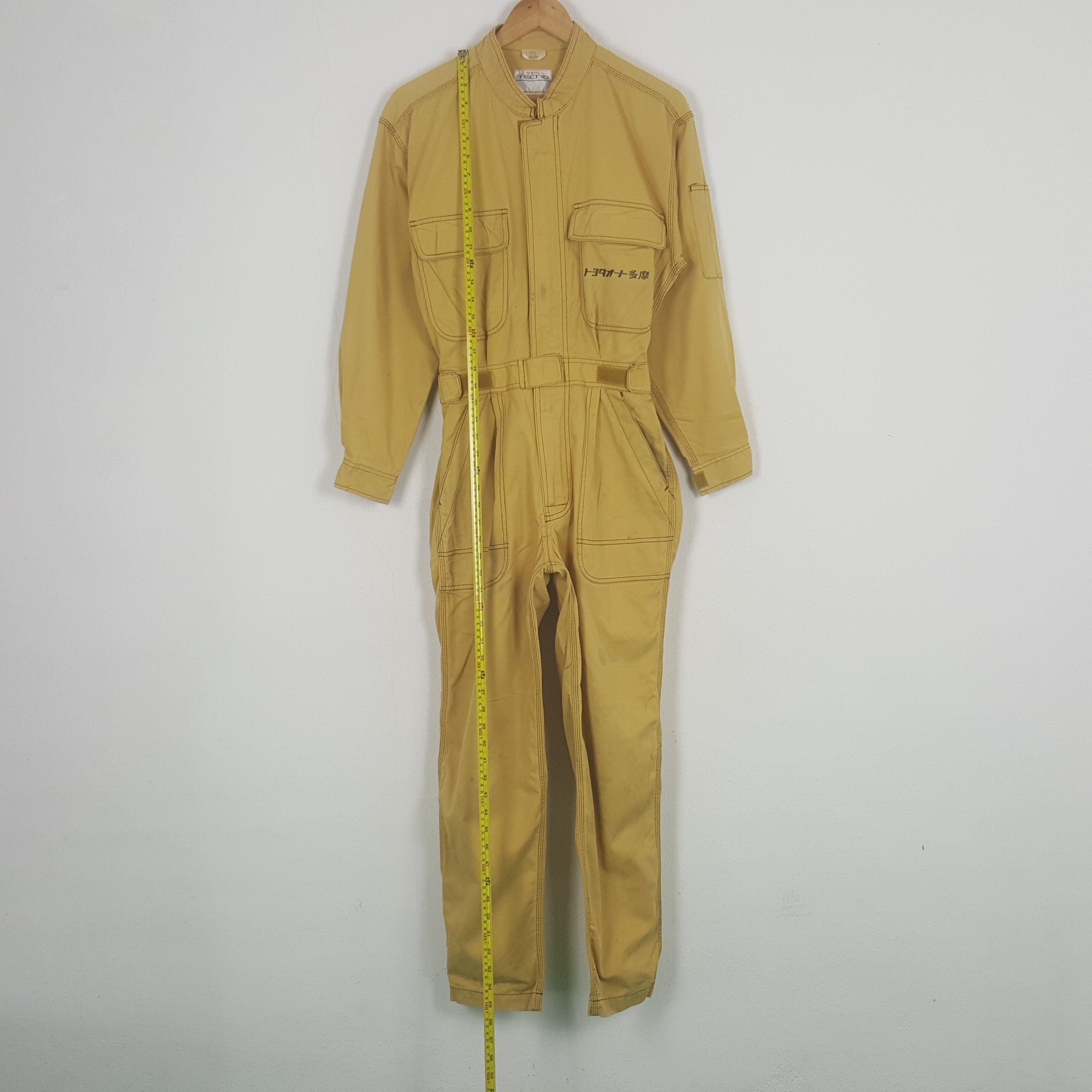 Japanese Brand Vintage Toyota Tecno Japanese Racing Coverall Jacket C300N10 Size US XS / EU 42 / 0 - 7 Thumbnail
