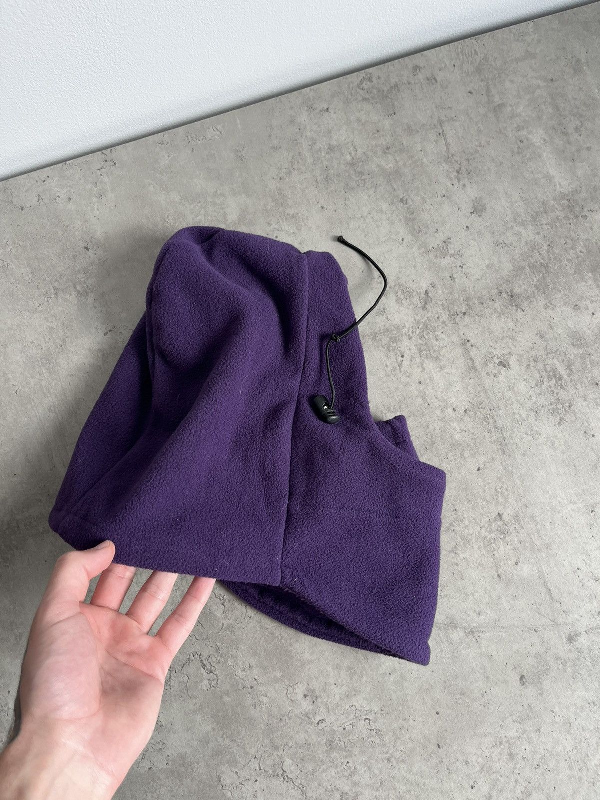 Vintage Vintage Fleece Hood Ninja 🥷 Size ONE SIZE - 3 Thumbnail