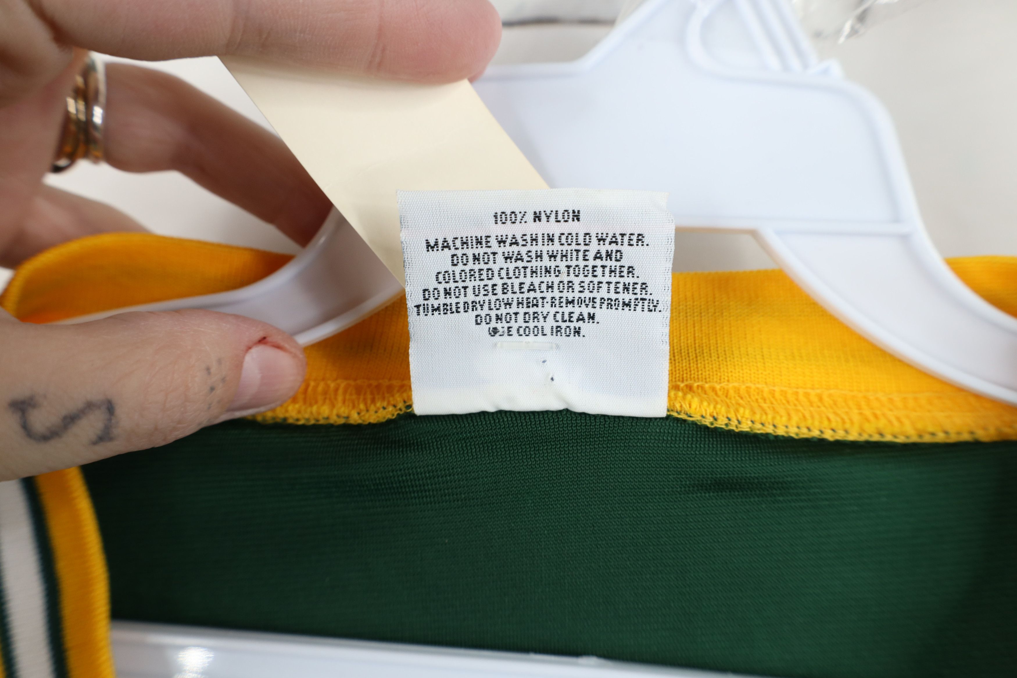 Starter NOS Vintage 90s Starter Bay Packers Football Jersey USA Size US XL / EU 56 / 4 - 11 Thumbnail