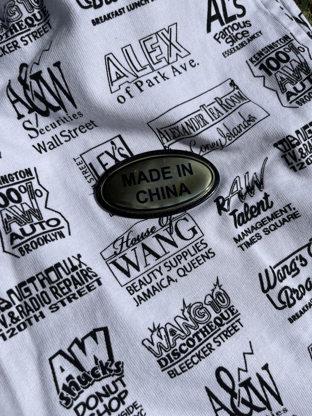 Alexander Wang Alexander Wang All Over Print Logo Sweatpants Large Size US 33 - 3 Thumbnail