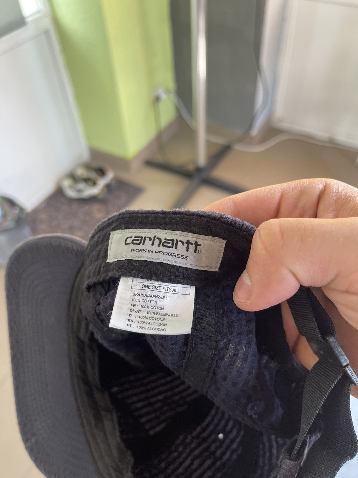 Carhartt Y2K Carhartt Hat Mens Strap Back Adjustable Work Wear Size ONE SIZE - 5 Thumbnail