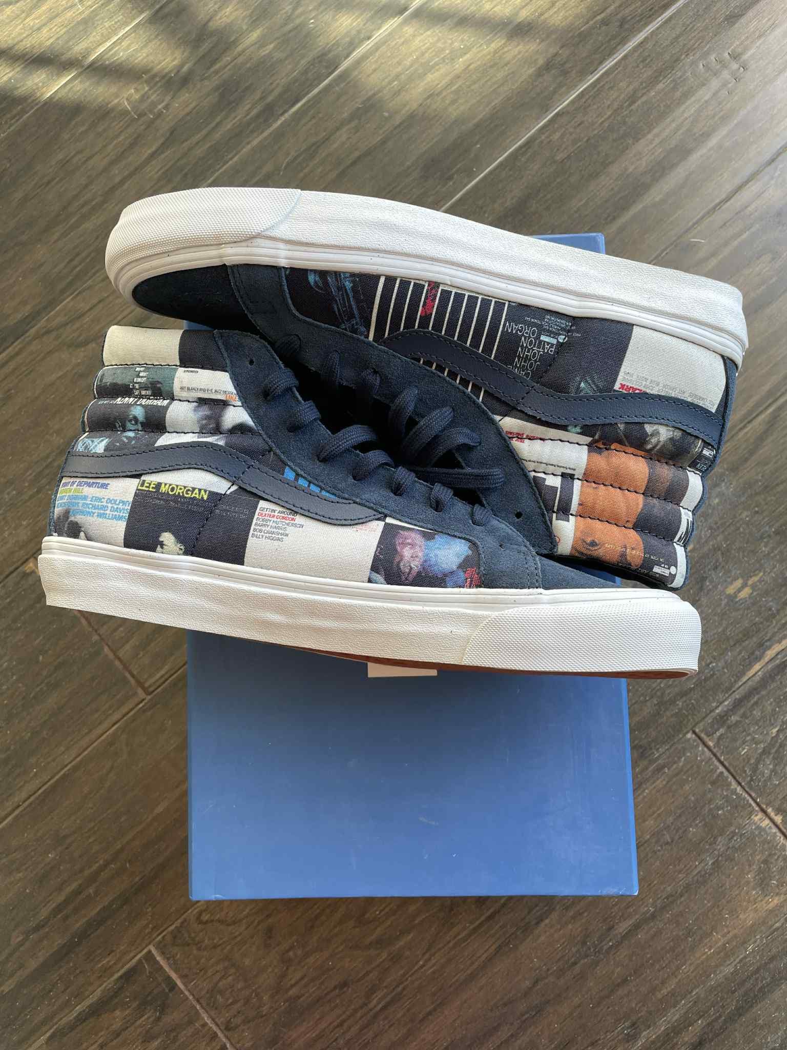 Vans Vans x DQM Blue Note Records Sk8-Hi Size US 10.5 / EU 43-44 - 1 Thumbnail