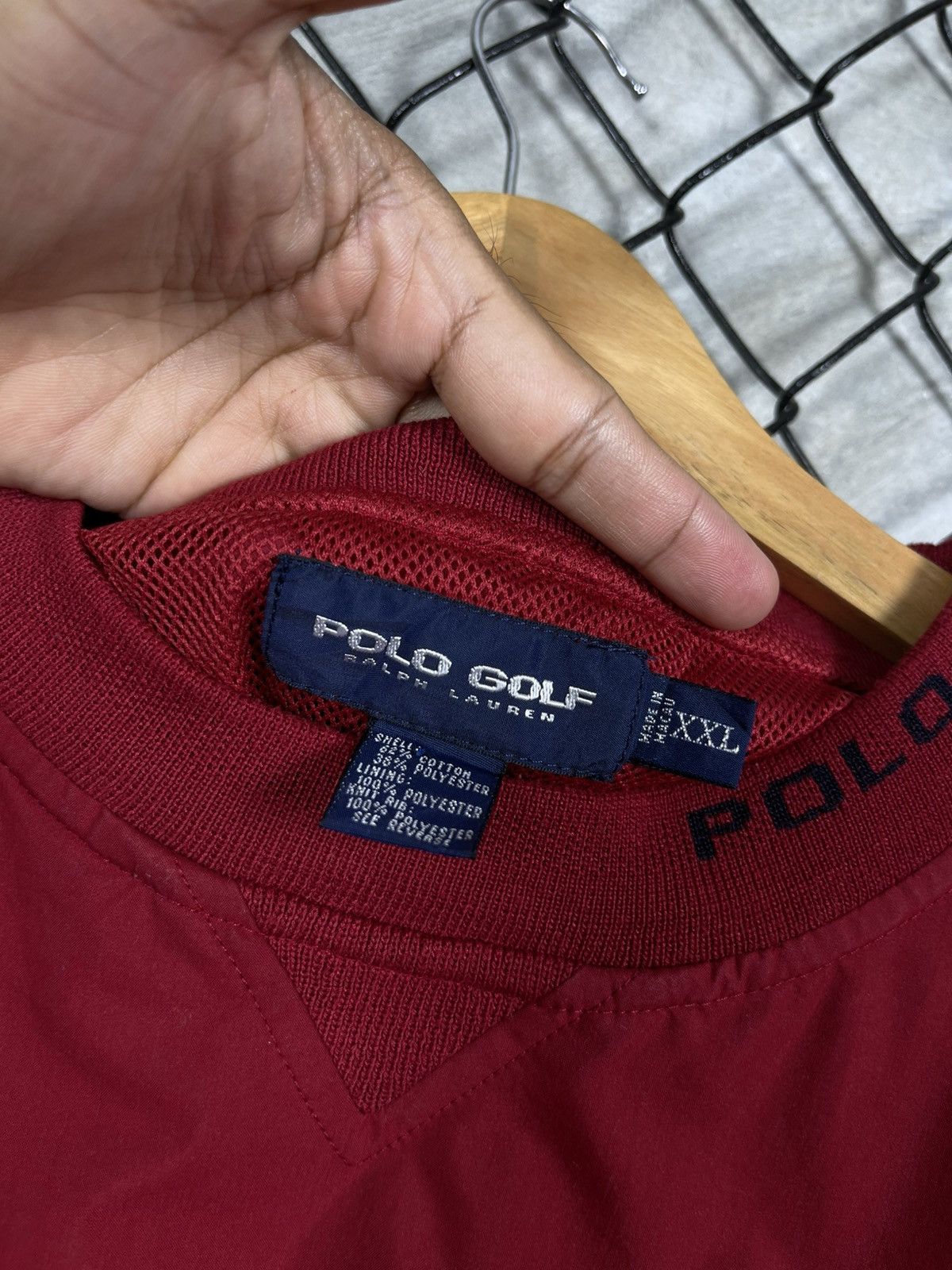 Polo Ralph Lauren × Ralph Lauren Ralph Lauren Woven Sweatshirt Size US XXL / EU 58 / 5 - 7 Thumbnail