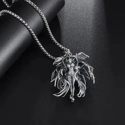 Jewelry × Vintage Baby Angel Necklace Size ONE SIZE - 1 Thumbnail