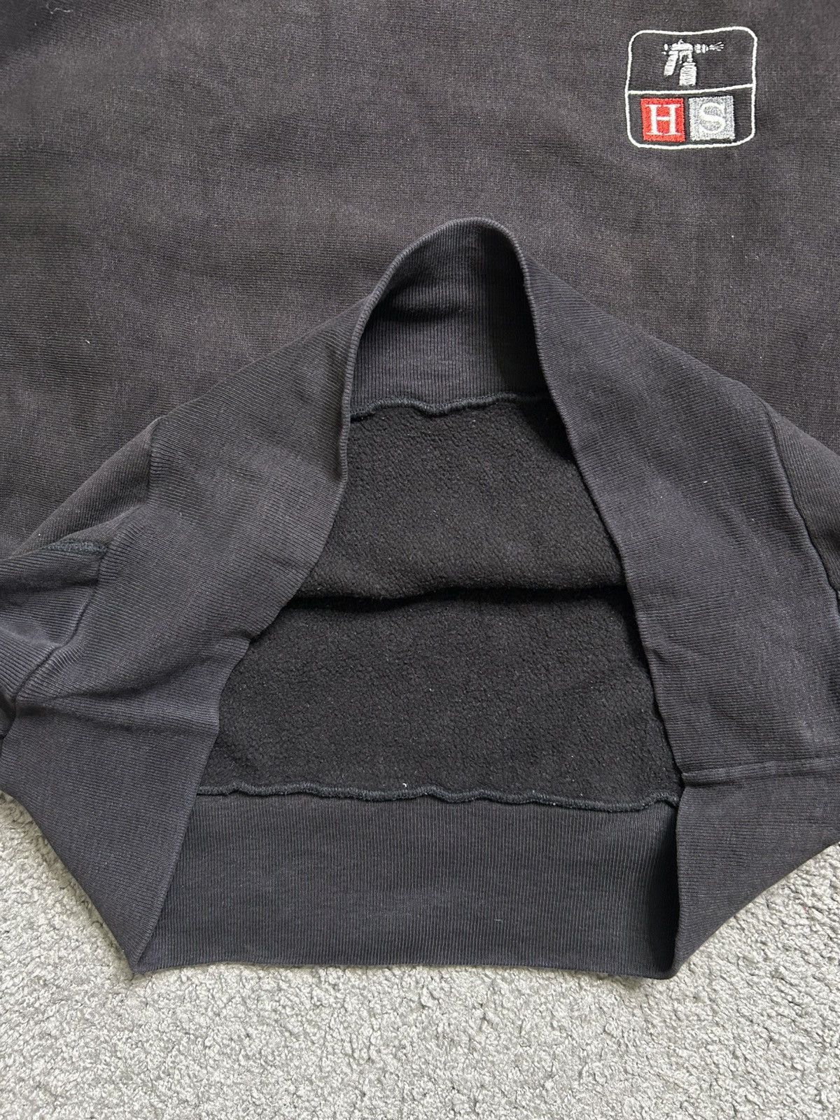 Champion Vintage 80s Champion Reverse Weave Sweatshirt Black HS USA Size US L / EU 52-54 / 3 - 4 Thumbnail