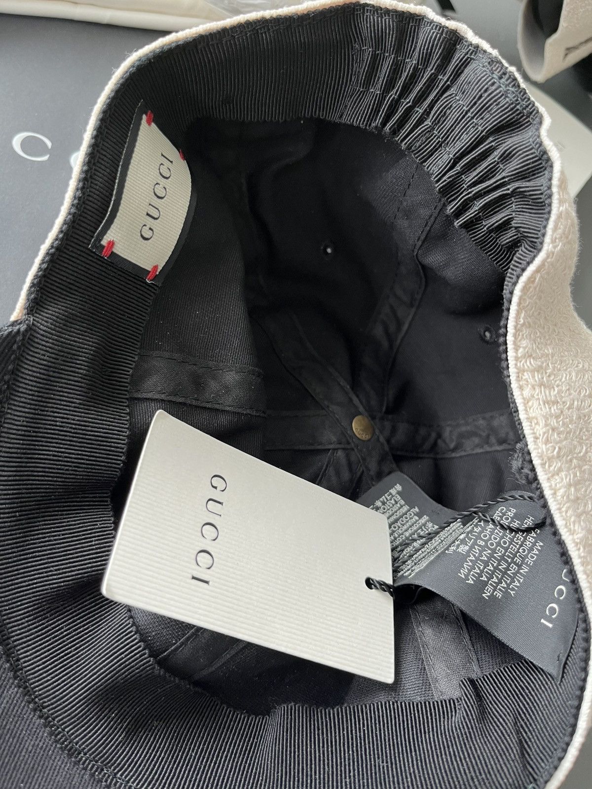 Gucci Gucci Runway Logo Baseball Hat Brand New Limited Edition Size ONE SIZE - 15 Thumbnail