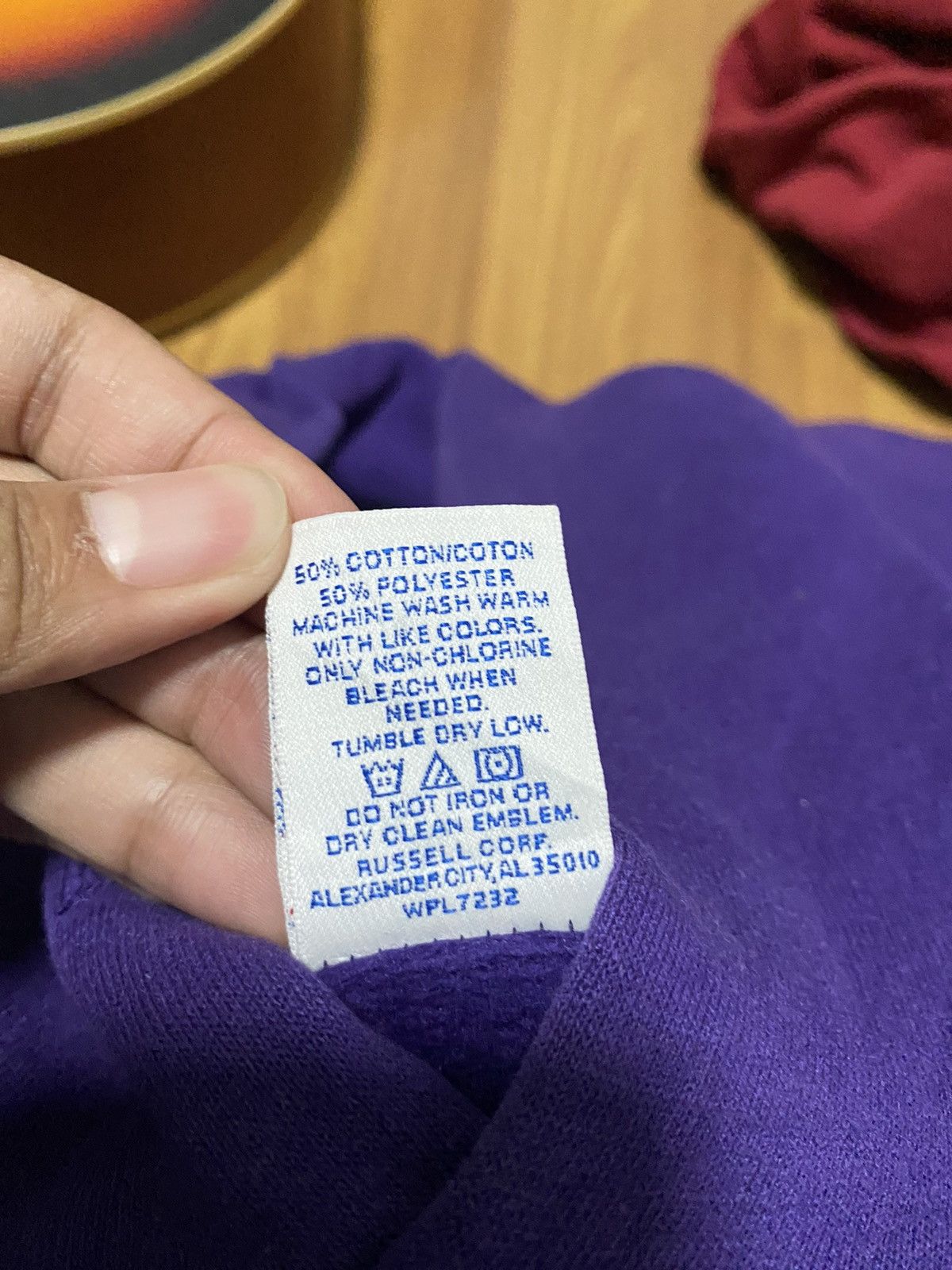 Russell Athletic Vintage Russell Athletic Hoodie “EVANSVILLE” Size US L / EU 52-54 / 3 - 6 Thumbnail
