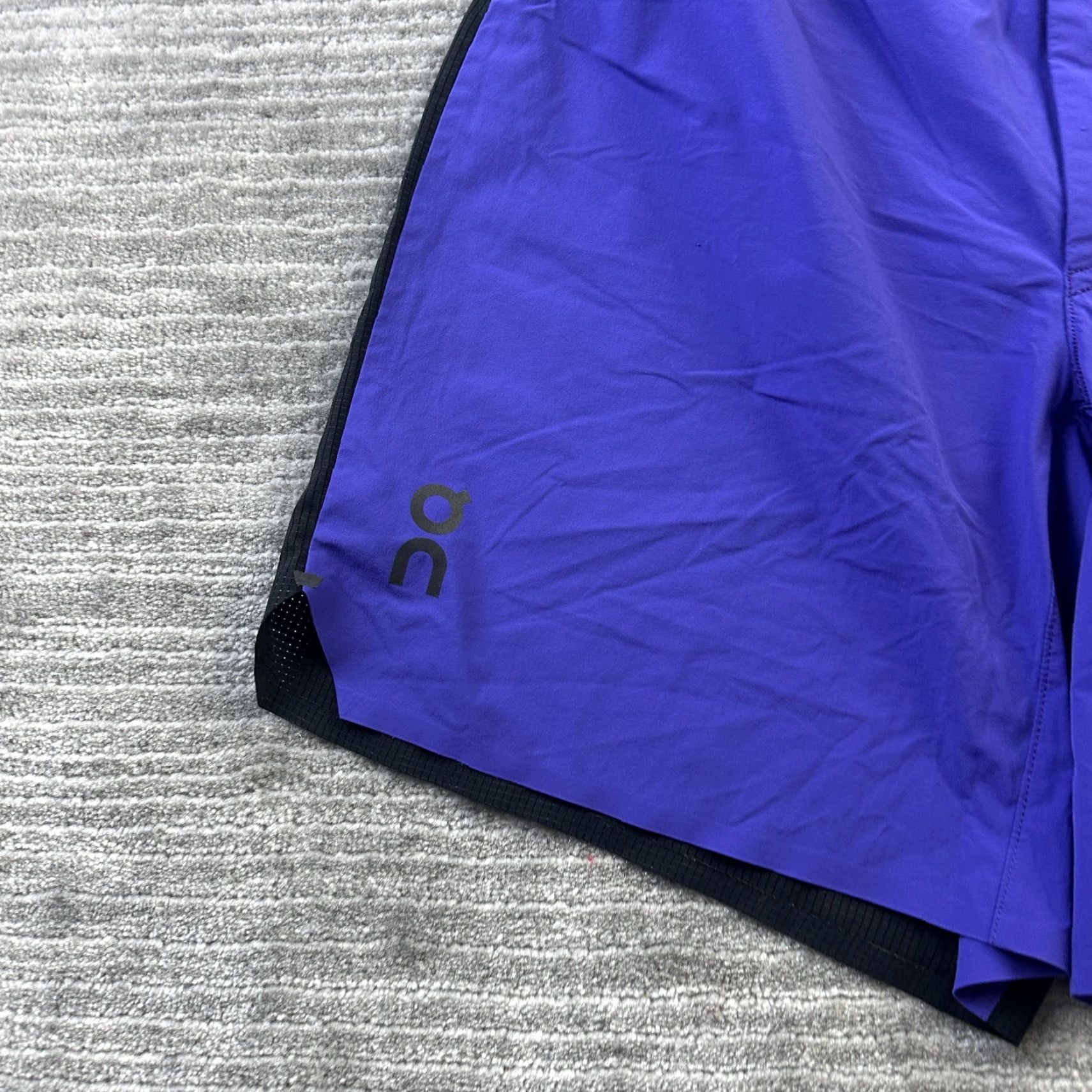 Vintage ON Cloud Shorts Mens S Purple Lightweight 7" Drawstring Pockets Quick Dry Athletic Sports Size US 27 - 3 Thumbnail