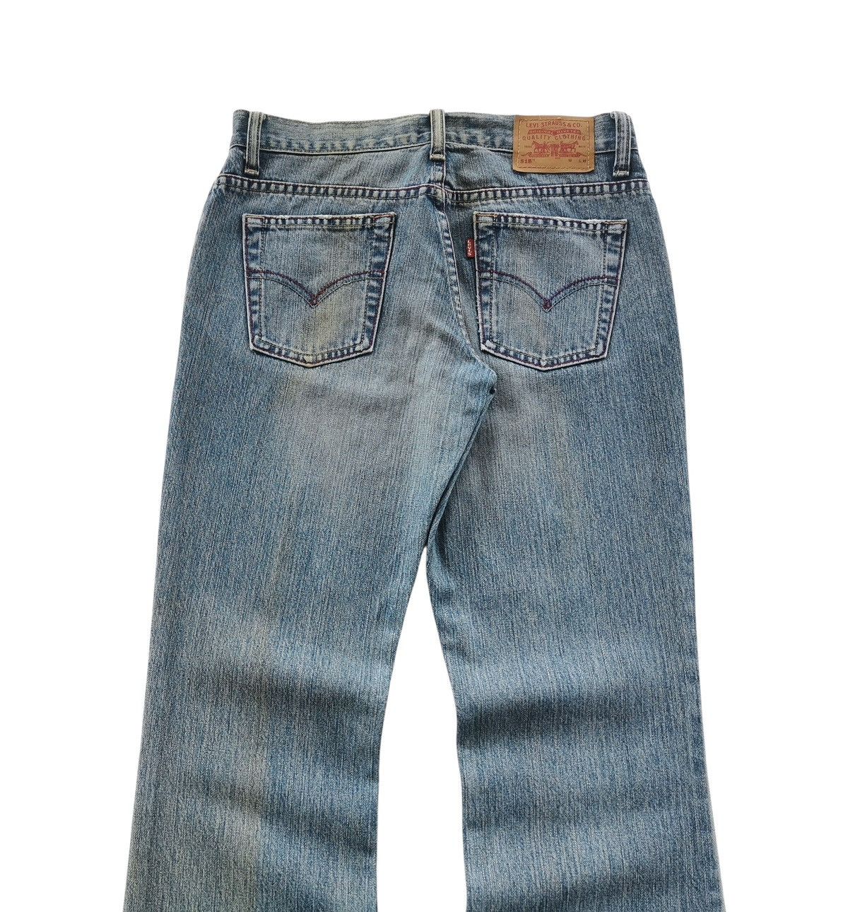 Levi's Levi’s 518 Superlow Bootcut Women’s Jeans Vintage Y2K Size 29" - 5 Thumbnail