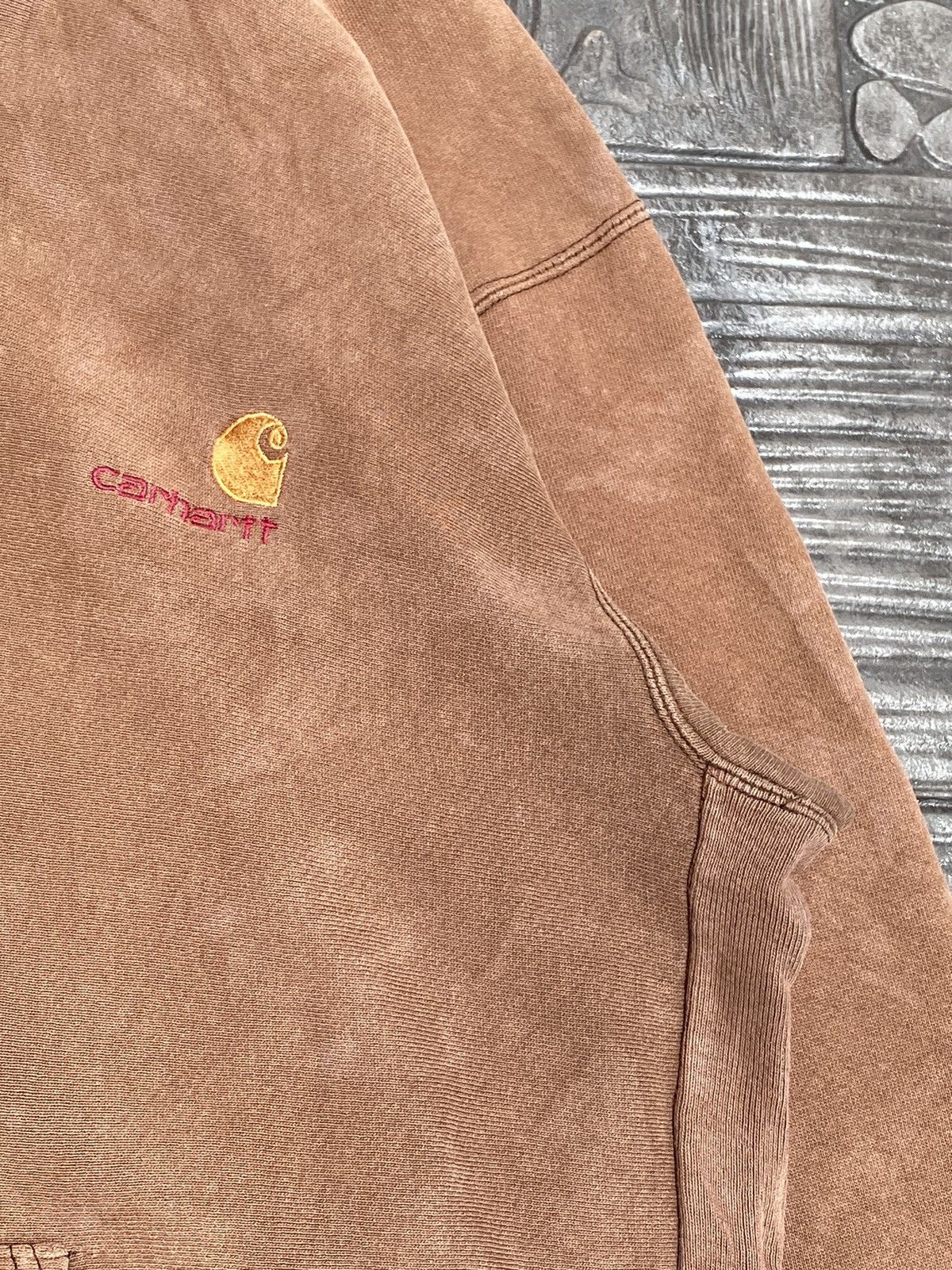 Carhartt × Vintage Distressed 80s~90s CARHARTT Reverse Weave Talon USA Zipper Size US L / EU 52-54 / 3 - 7 Thumbnail
