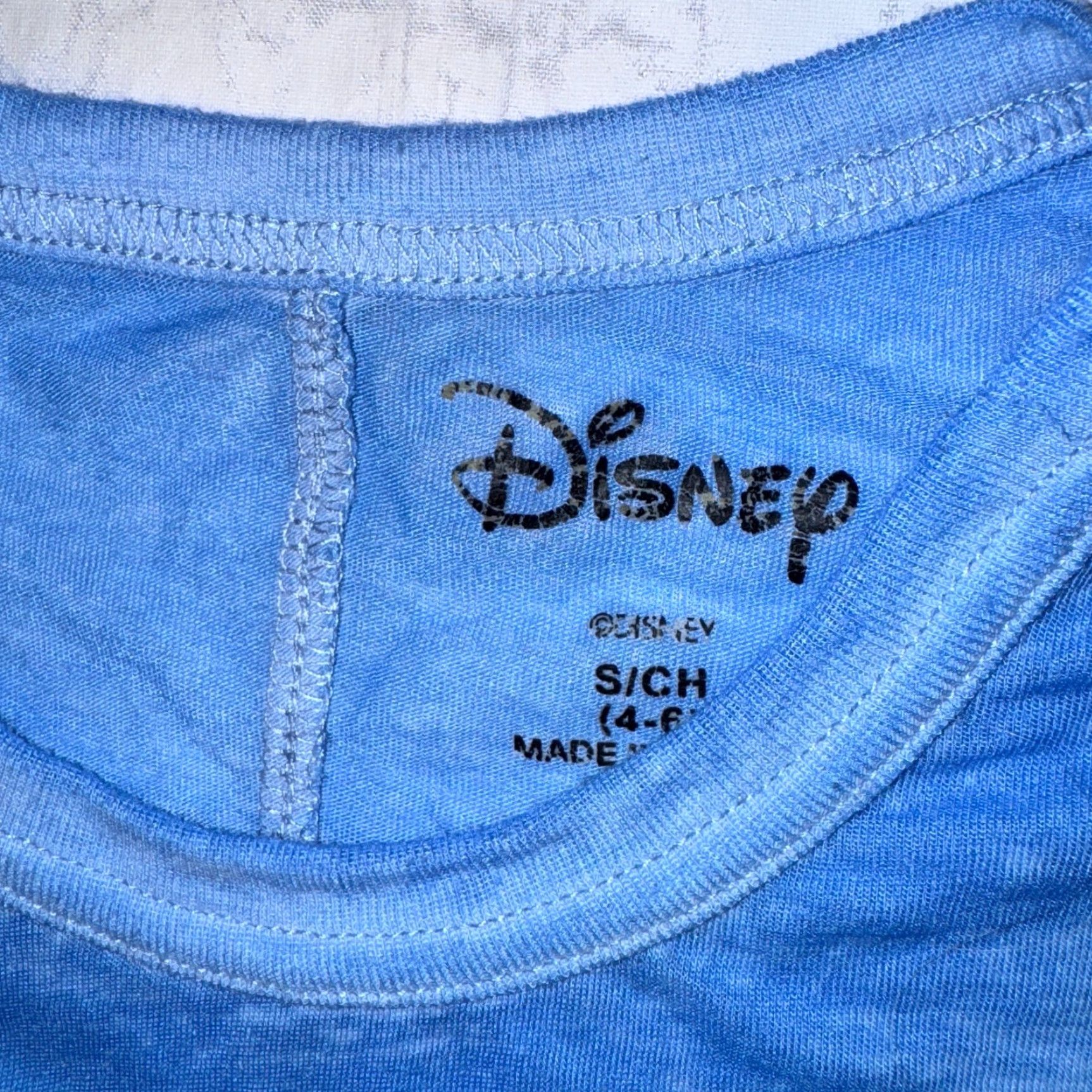 Disney Disney Lilo & Stitch Shirt Small Women Blue Stitch Soft Stretch Tee Size S / US 4 / IT 40 - 2 Thumbnail