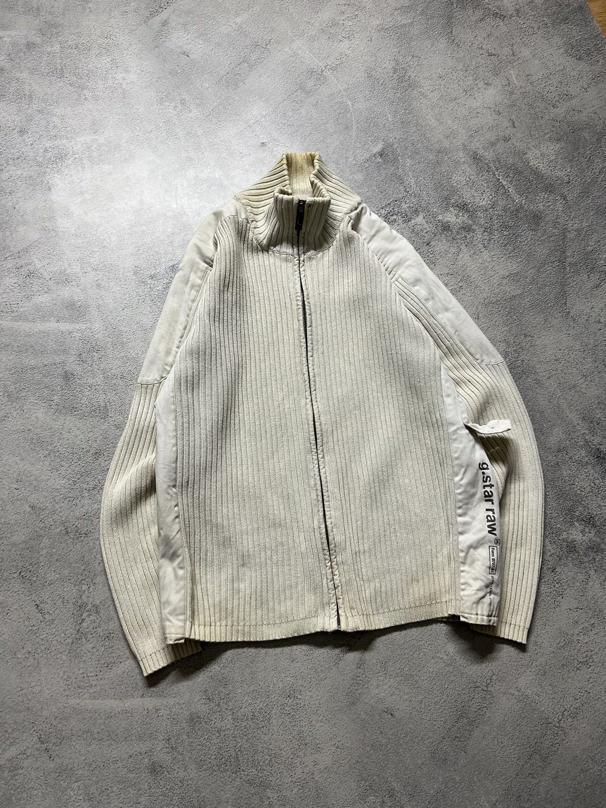 G-Star Vintage Y2K Diesel vibe G-Star RAW Knit Sweater 00’s Size US XL / EU 56 / 4 - 2 Thumbnail