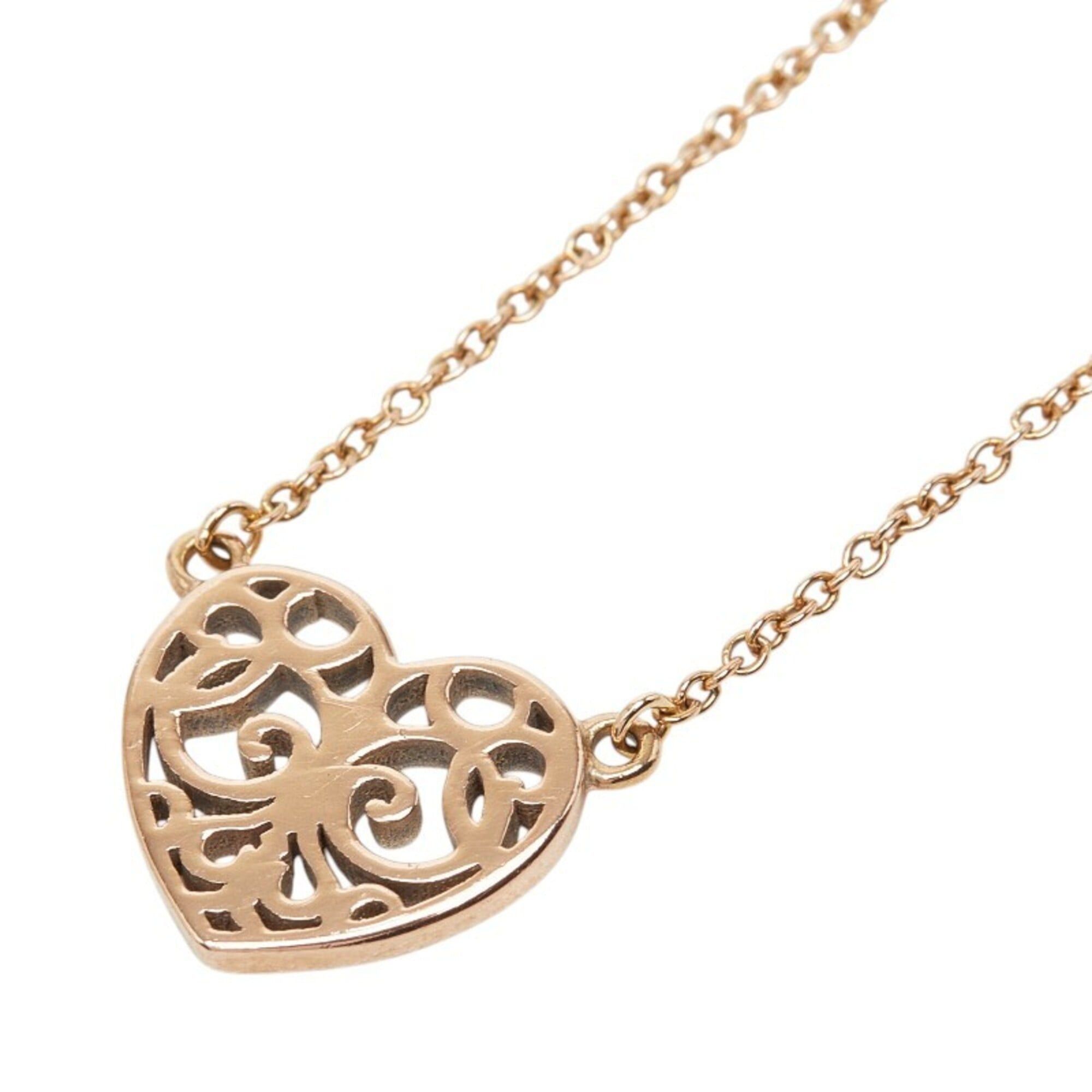 Tiffany & Co. Tiffany & Co. Enchanted Heart Necklace, Gold Rubedo Metal, Women's. Size ONE SIZE - 1 Thumbnail