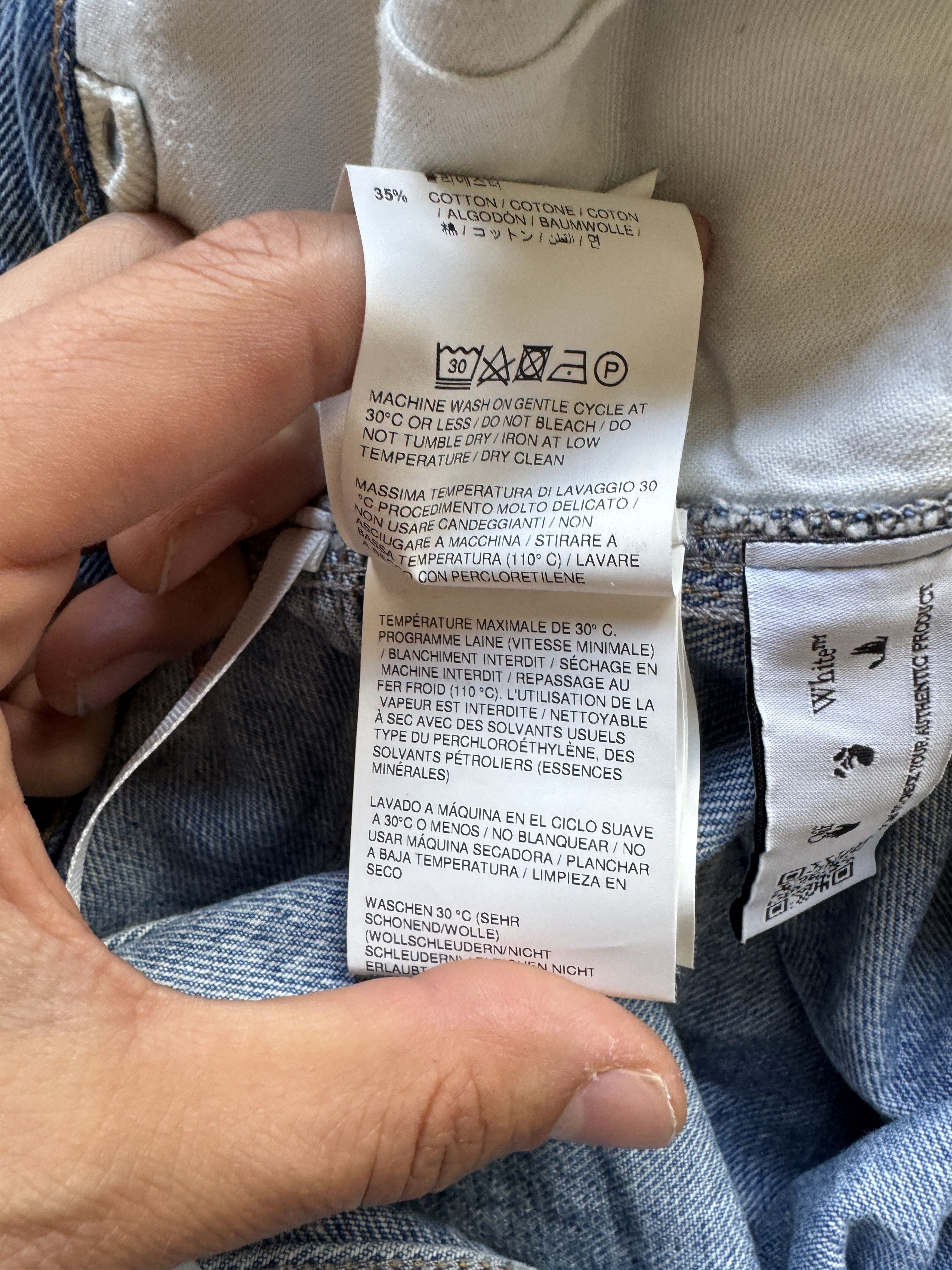 Off-White Carpenter Jeans Size US 31 - 15 Thumbnail