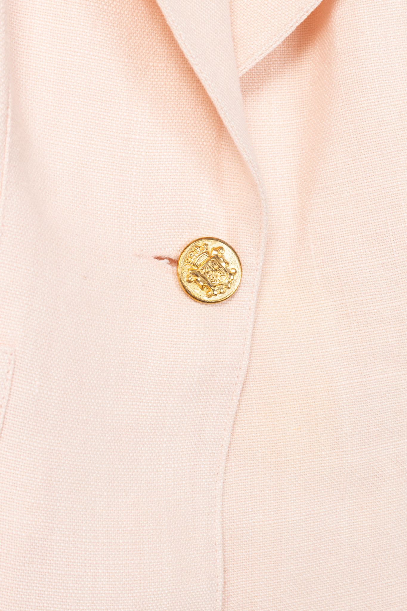 SMYTHE Smythe Classic Duchess Linen Single-Breasted Blazer Size M / US 6-8 / IT 42-44 - 8 Thumbnail
