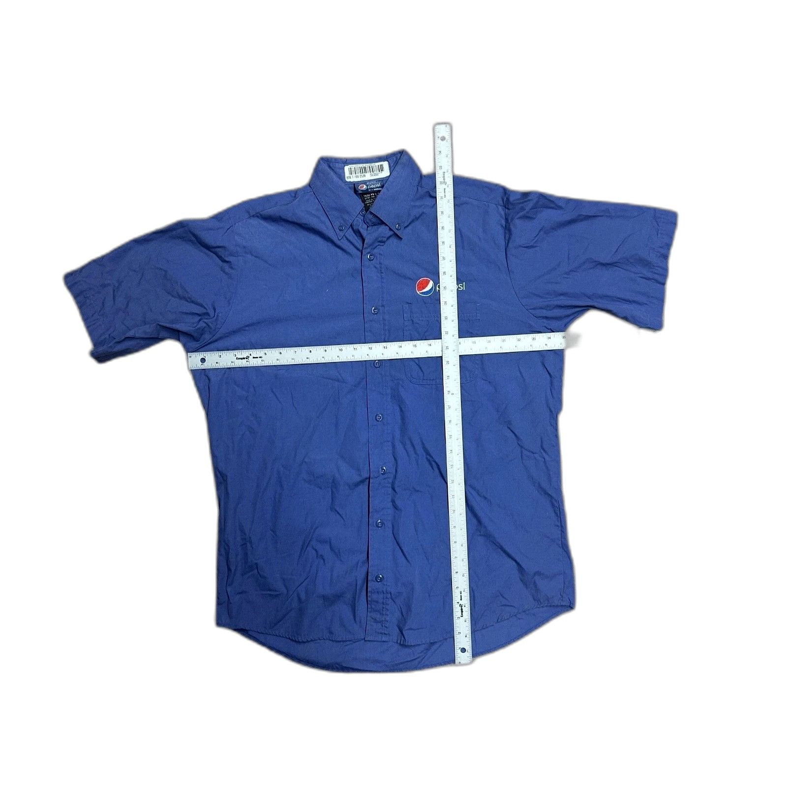 Pepsi Pepsi Work Uniform Aramark Button Shirt Mens XXL Size US XXL / EU 58 / 5 - 9 Thumbnail