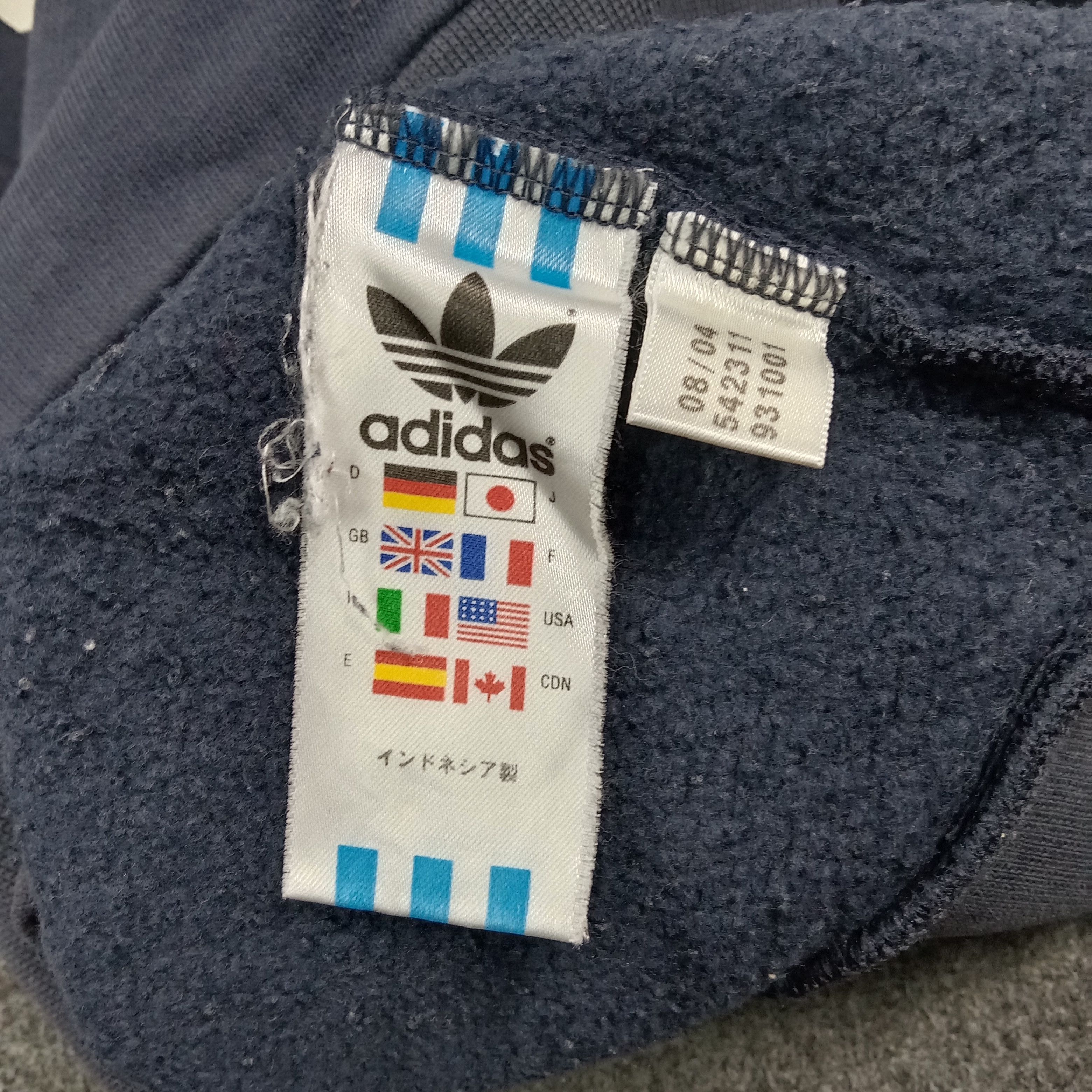 Adidas Adidas Old Logo Double Side Print Sweatshirt C292N14 Size US M / EU 48-50 / 2 - 7 Thumbnail