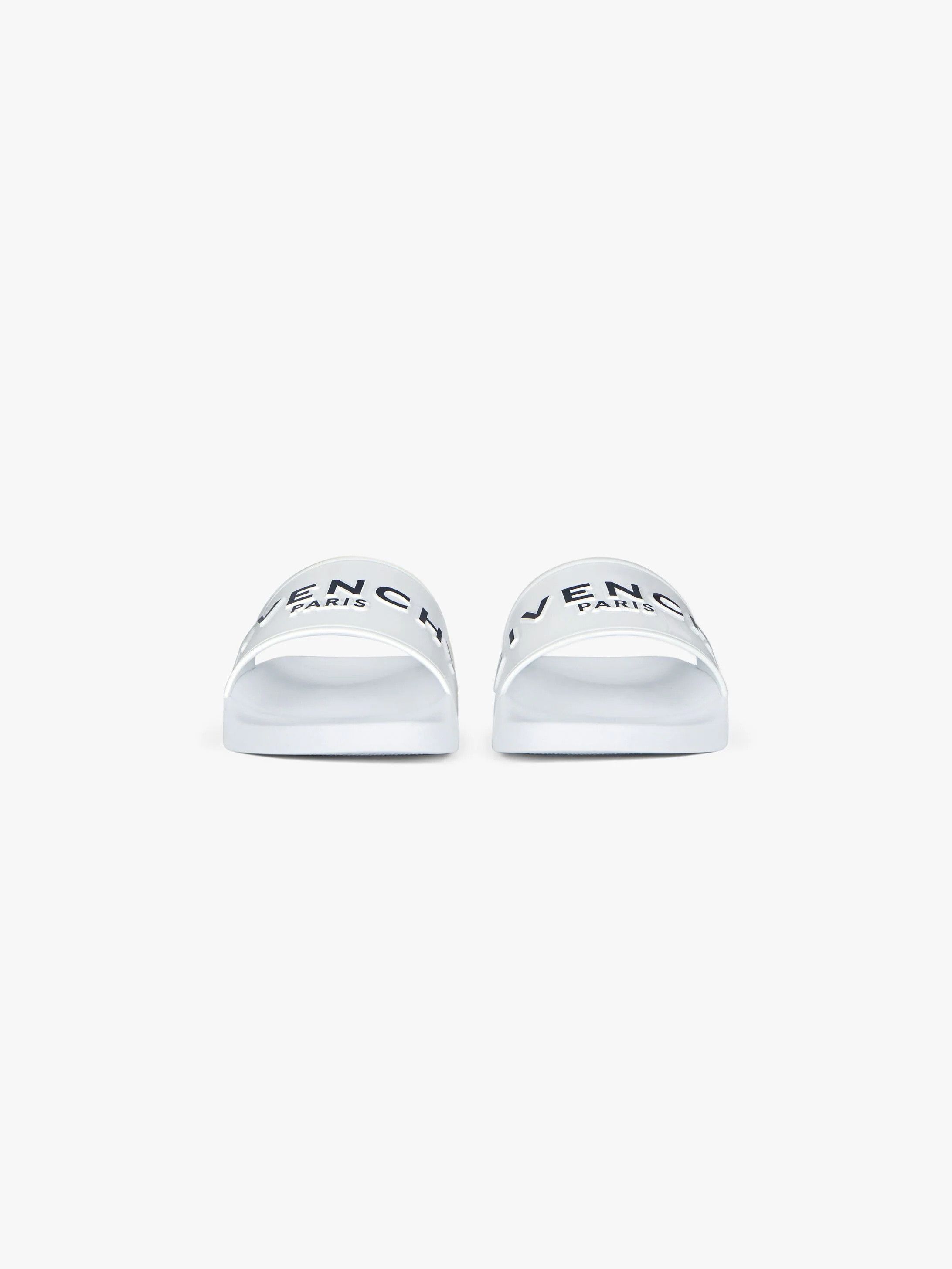 Givenchy o1w1db10925 Slide Flat Sandals in White Size US 8 / EU 41 - 2 Thumbnail