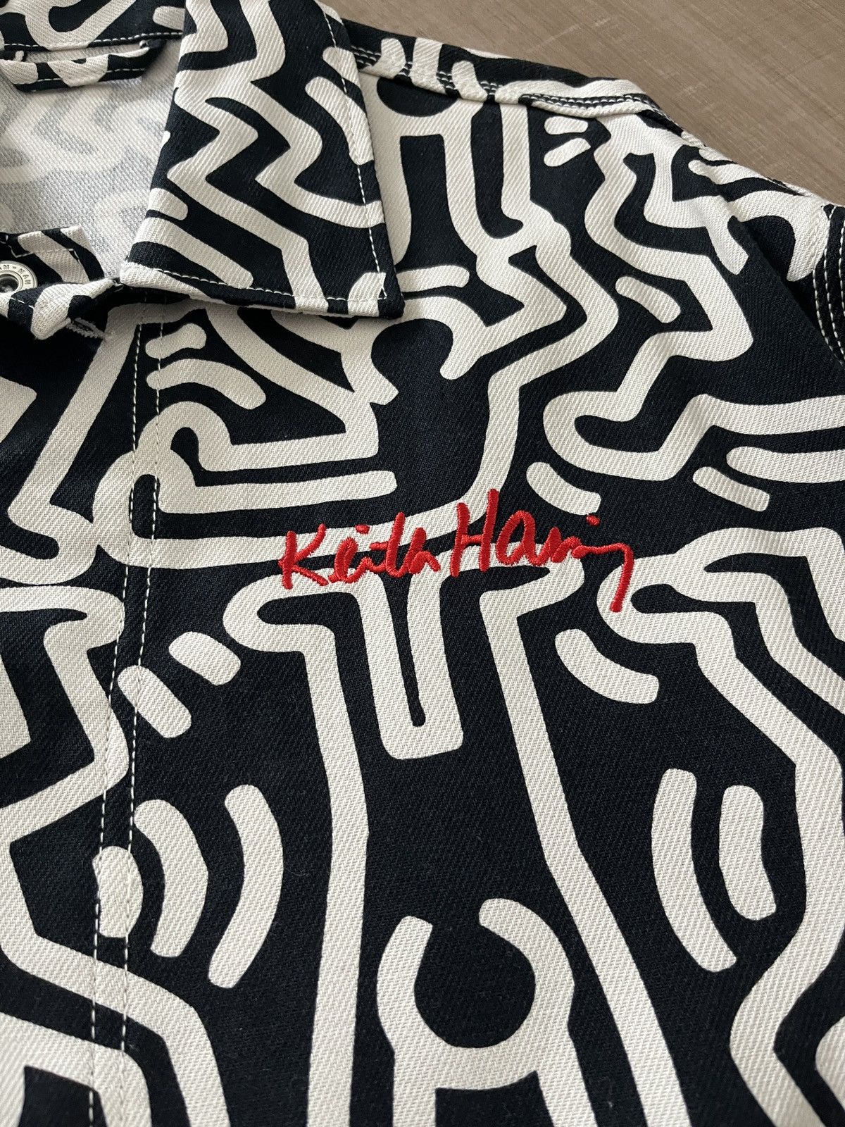 H&M × Keith Haring Keith haring twill shacket Size US M / EU 48-50 / 2 - 2 Thumbnail