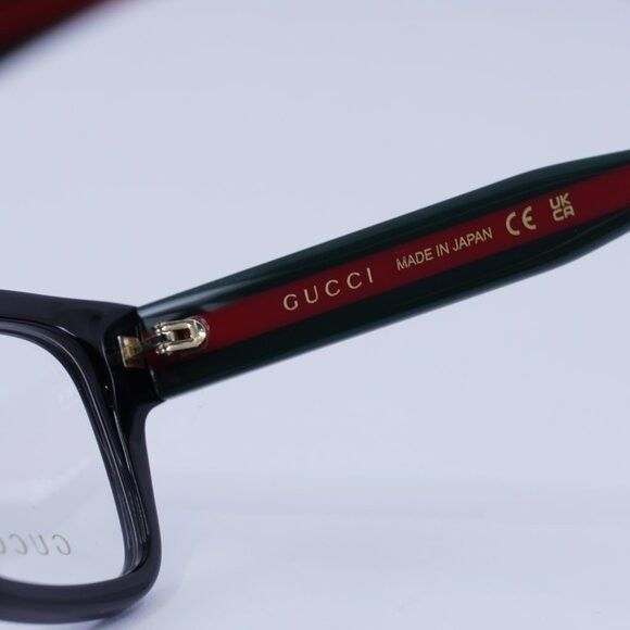 Gucci Gucci GG1865O 001 Eyeglasses Black 50mm Square Frame Size ONE SIZE - 6 Thumbnail