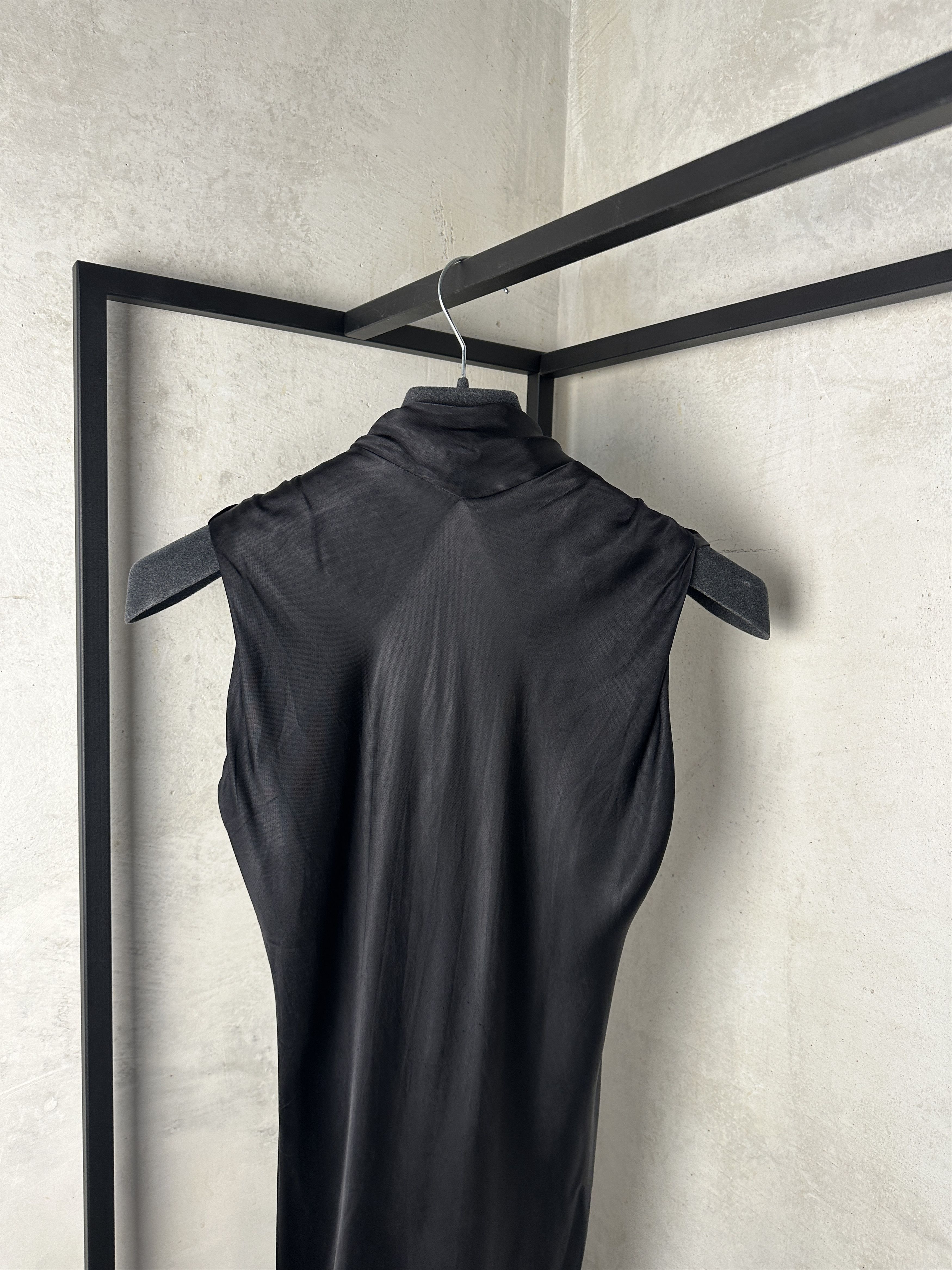 Rick Owens Rick Owens AW10 Gleam Silk Mini Dress Size S / US 4 / IT 40 - 8 Thumbnail